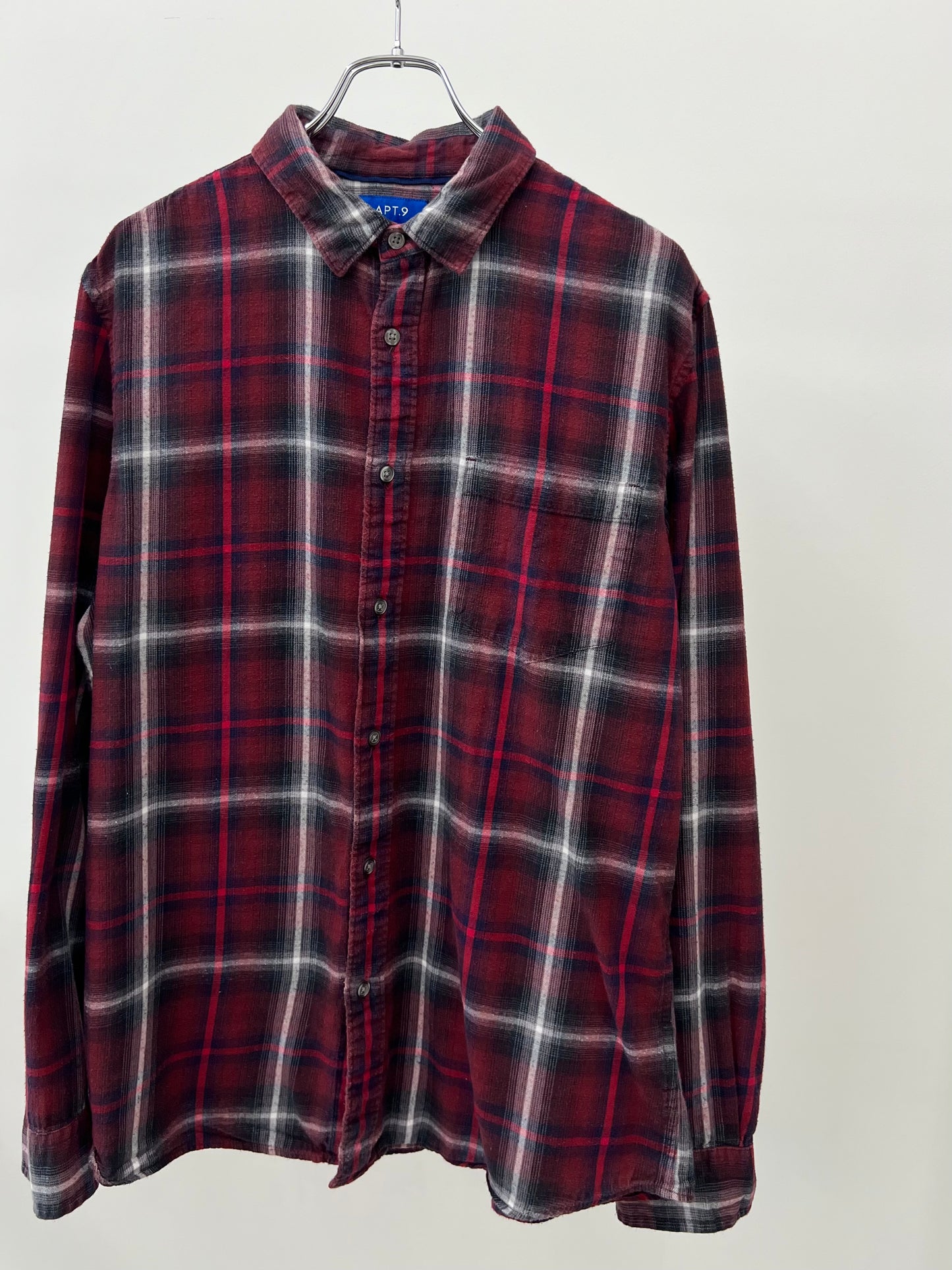 00's APT.9 flannel shirt