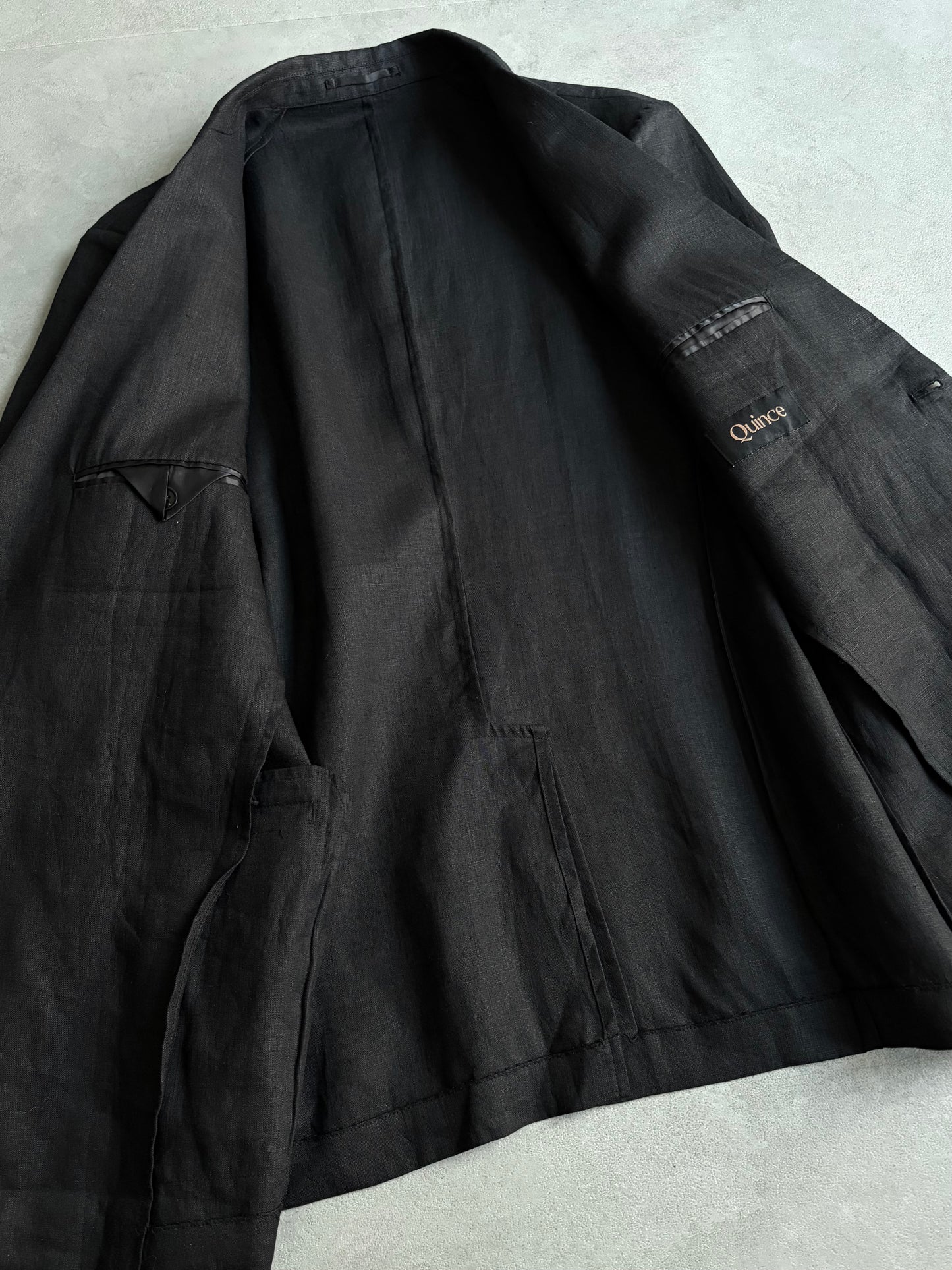 00's Quince linen tailored jacket