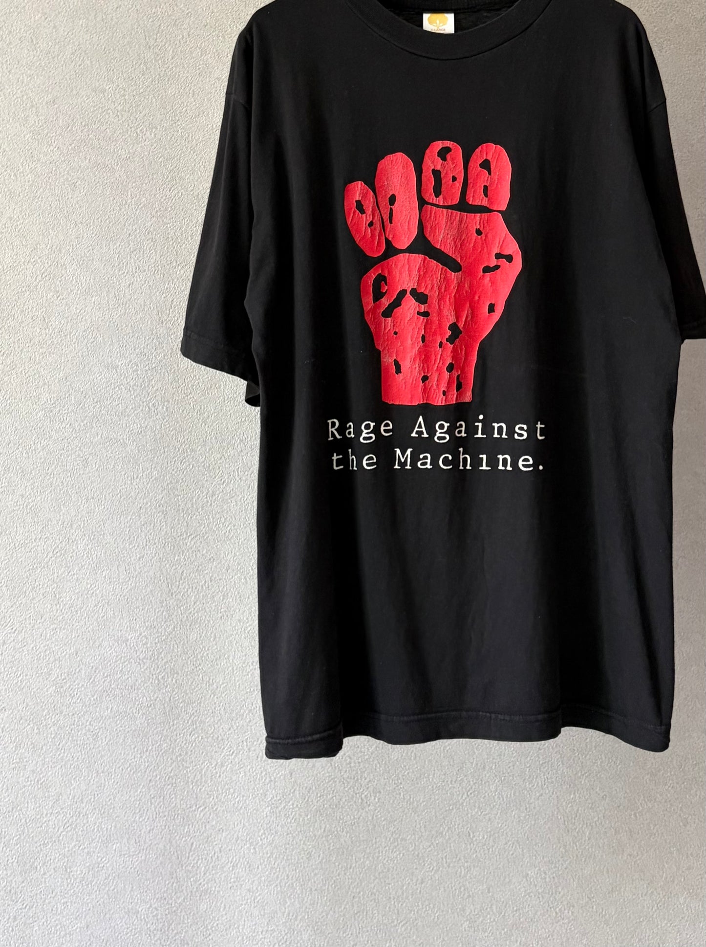 90's〜 RAGE AGAINST THE MACHINE music t-shirt