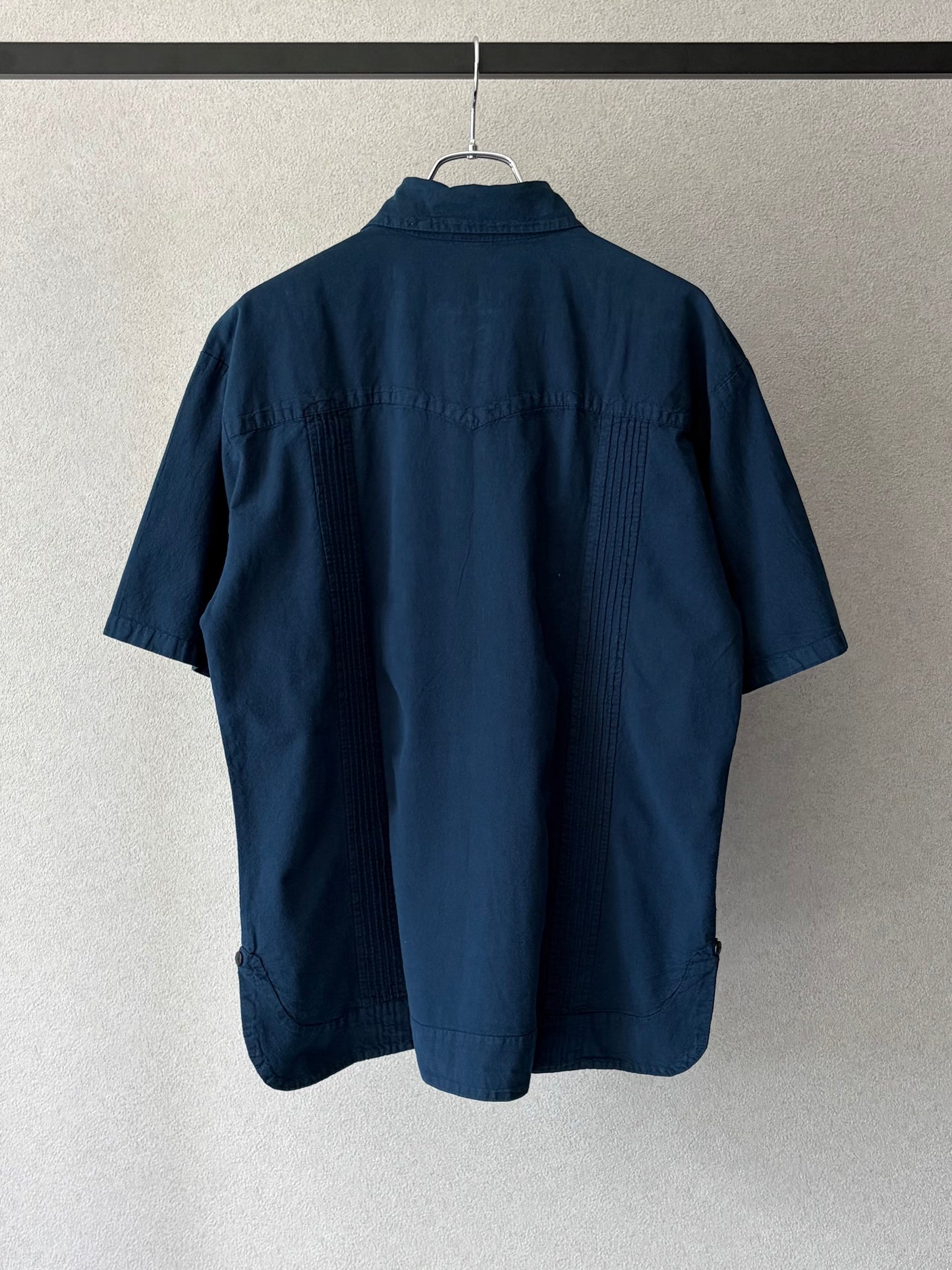 90's HIXCATL guayabera shirt