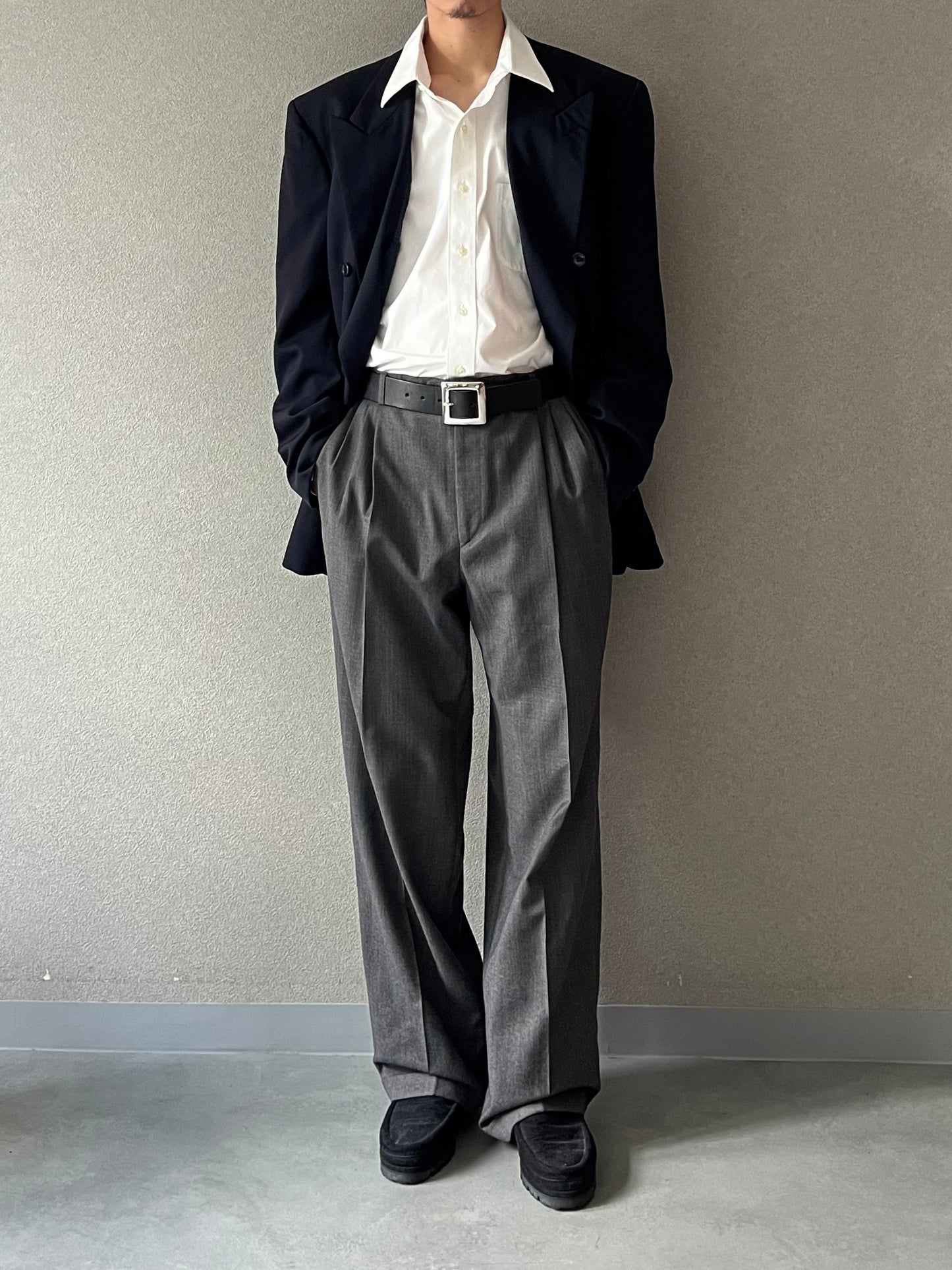 80's〜 BARNEYS NEWYORK x MANI tailored jacket "Made in ITALY"