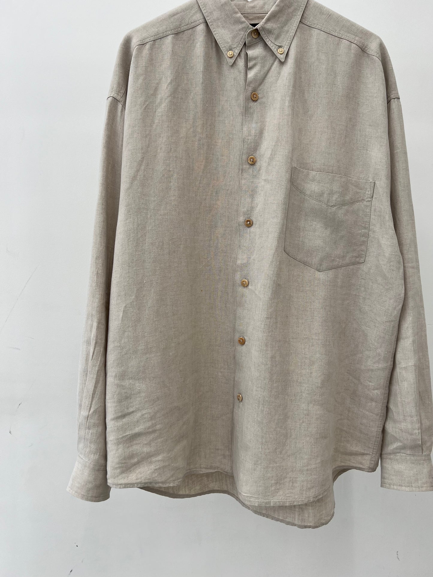 90's STRUCTURE linen shirt