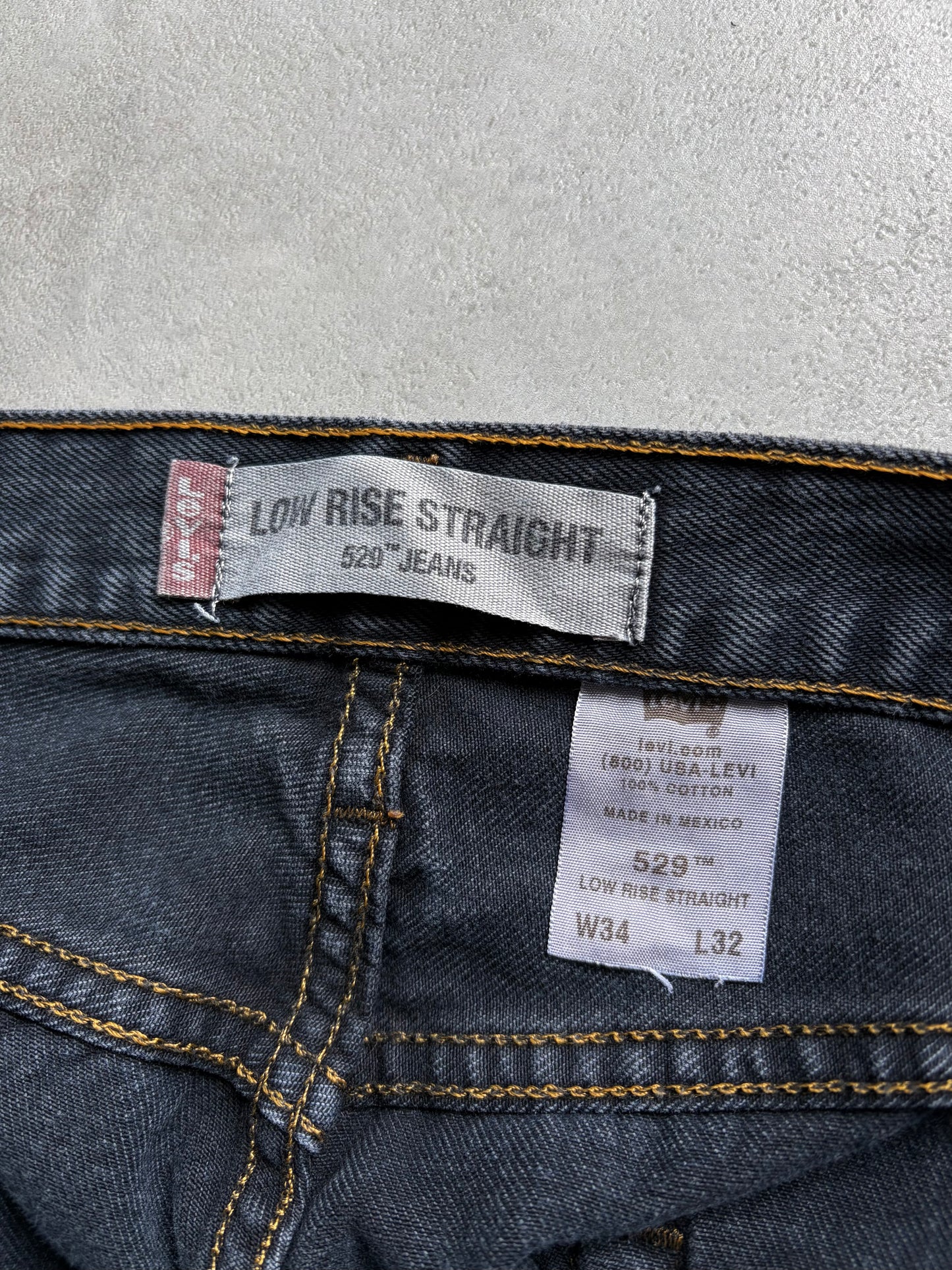00's Levi's 529 denim pants