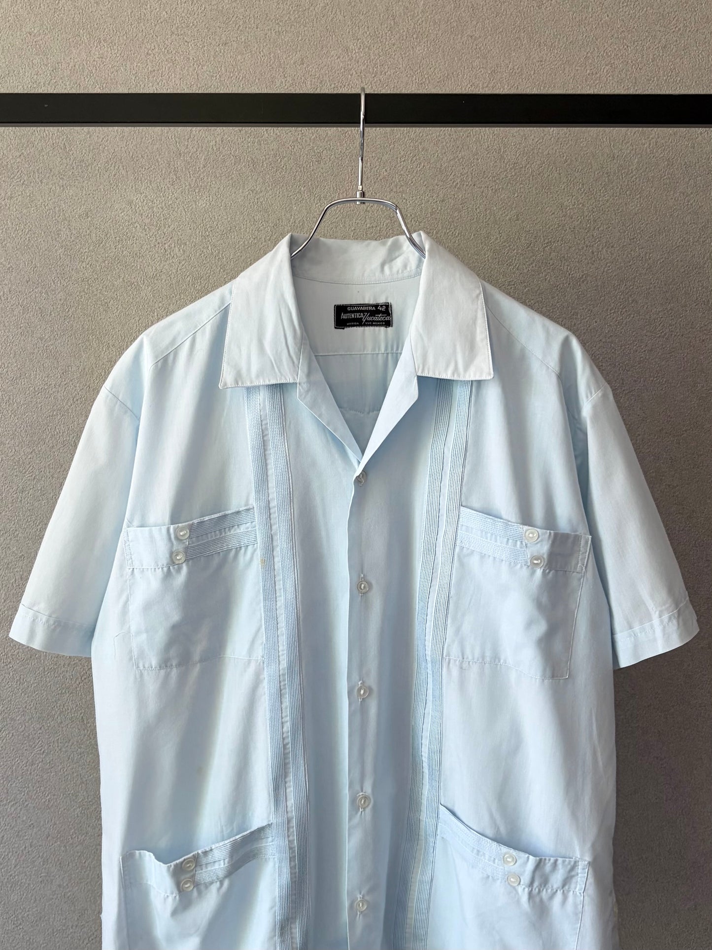 80's YUCATECA guayabera shirt