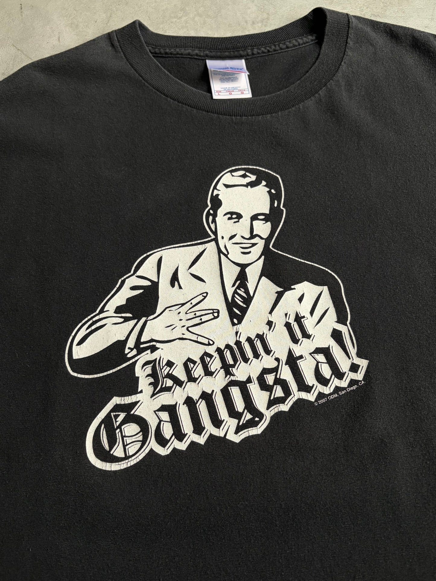 00's UNKNOWN print t-shirt