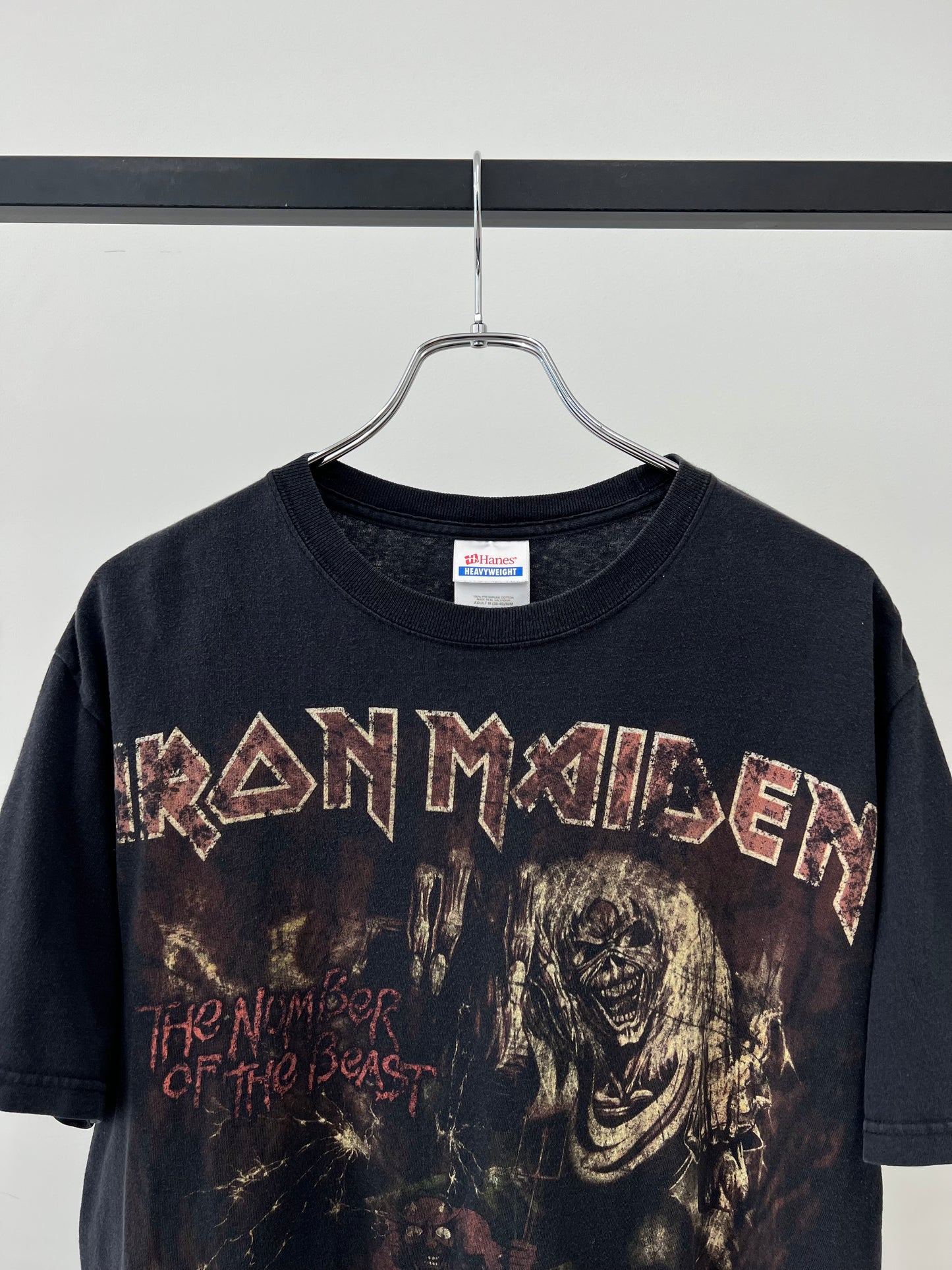 00's IRON MAIDEN music t-shirt