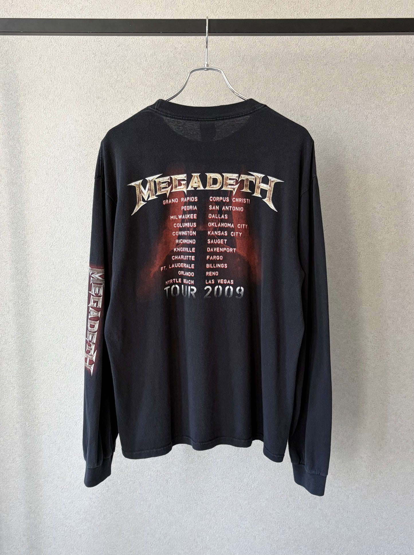 00's MEGADETH L/S music t-shirt