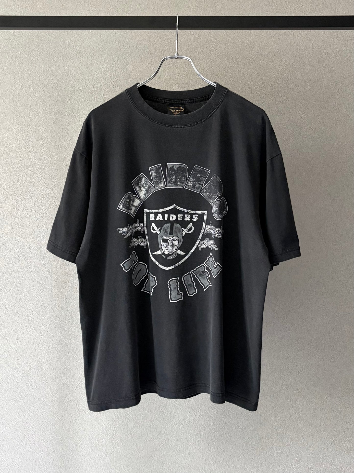90's NFL RAIDERS print t-shirt