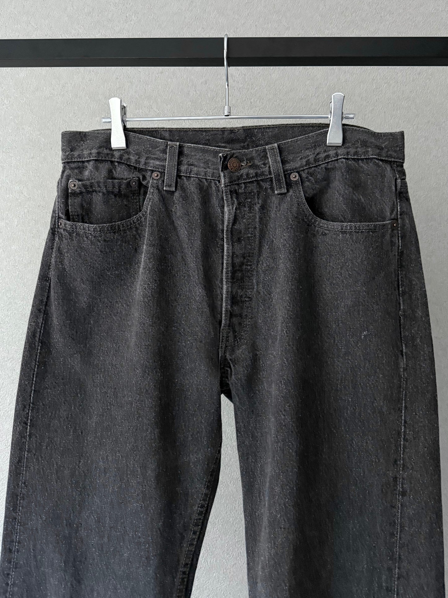 90's Levi's 501 yarn dyed denim pants "Made in USA"