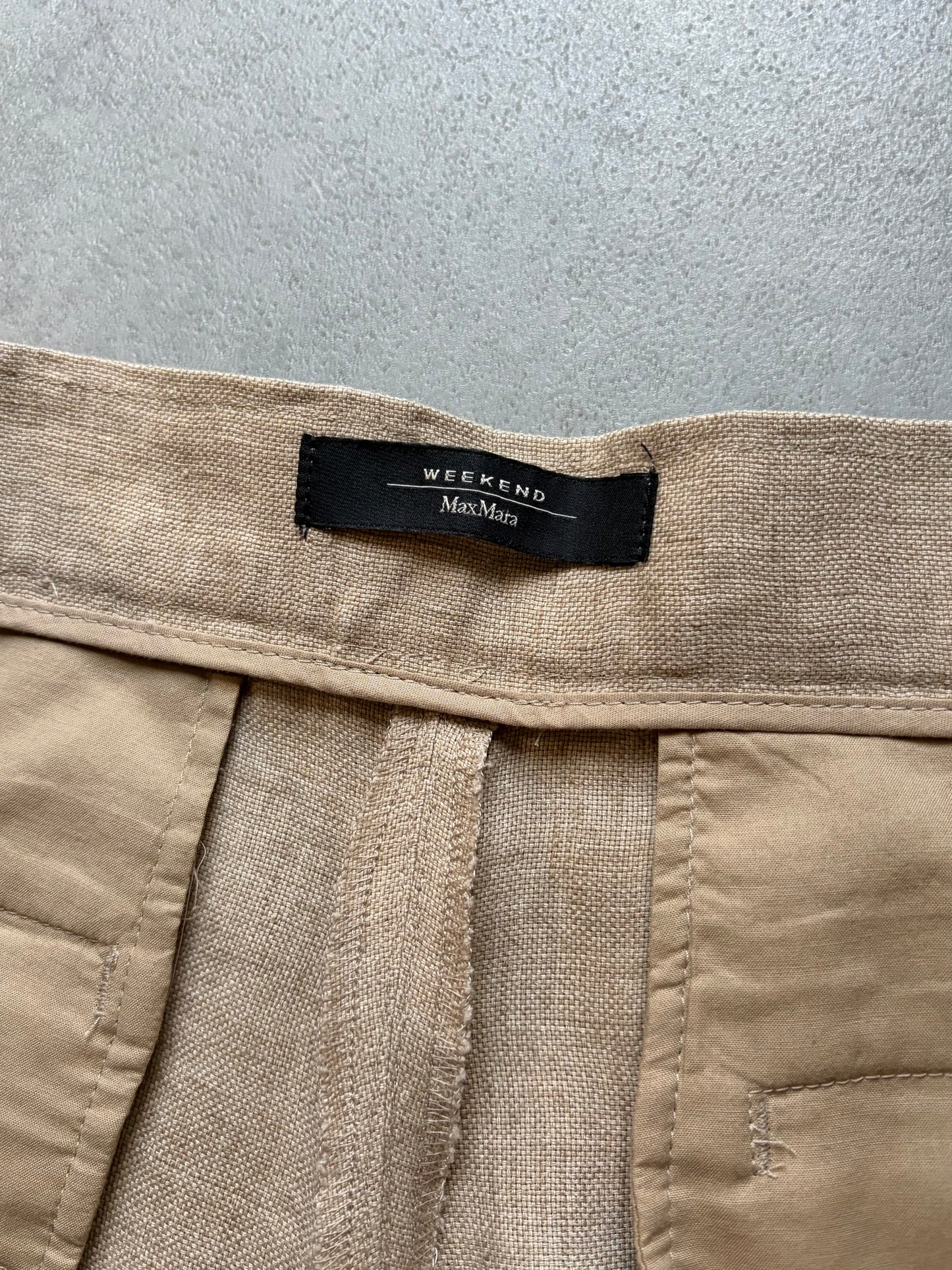 00's〜 Max Mara linen slacks