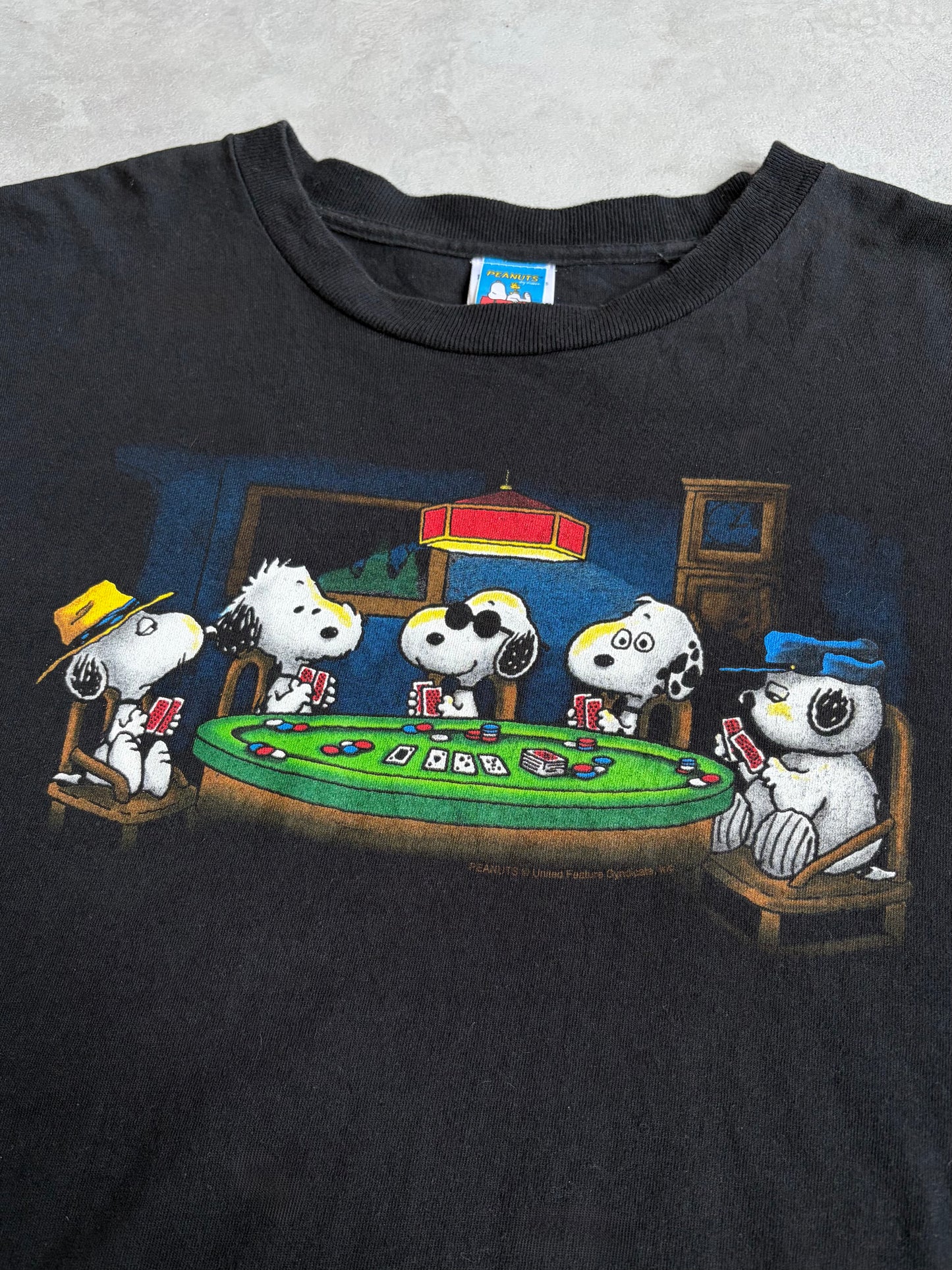 00's PEANUTS print t-shirt