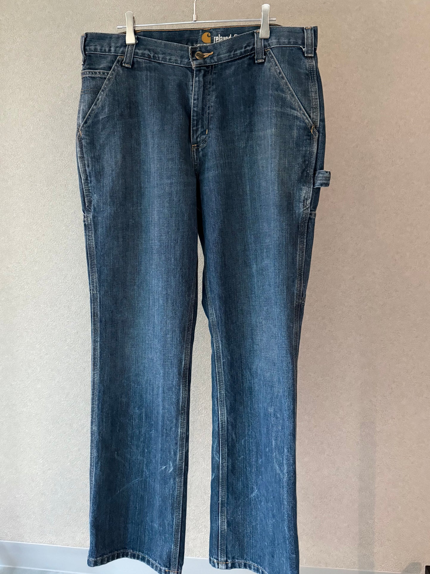 00's carhartt denim painter pants