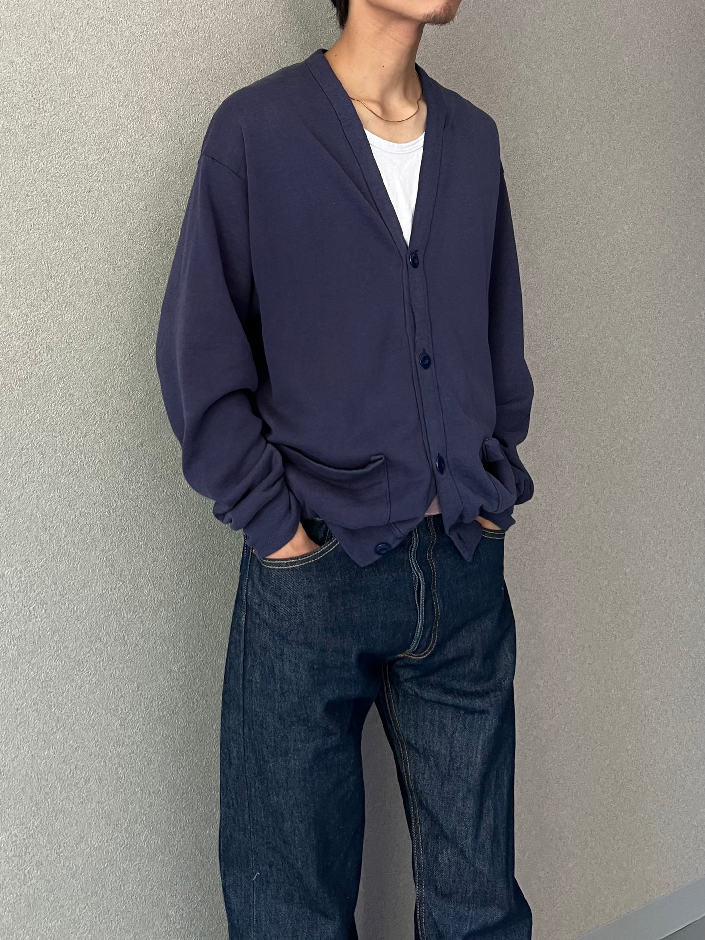 90's JERZEES sweat cardigan