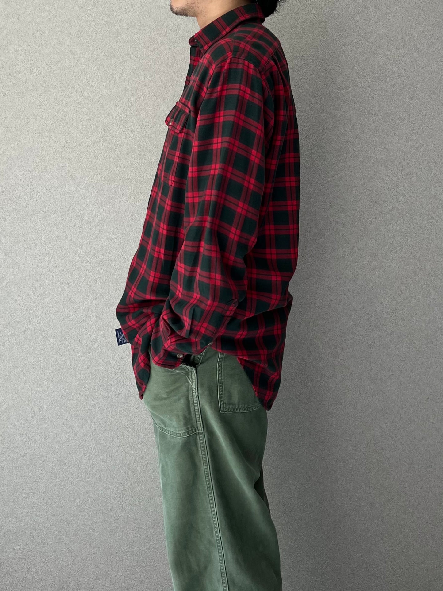 80's〜 POLO COUNTRY flannel shirt