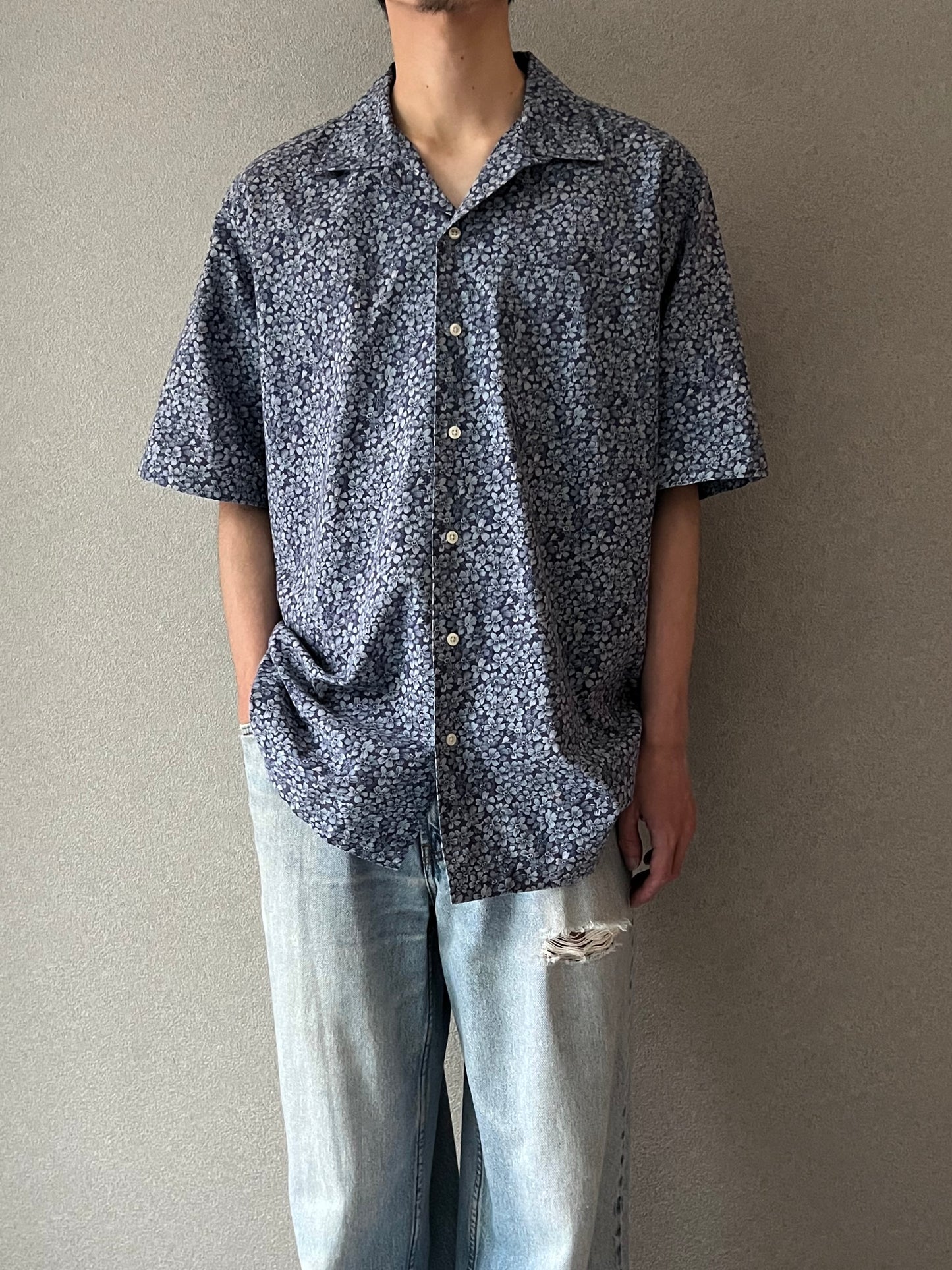 90's Polo Ralph Lauren open collar shirt "CALDWELL"