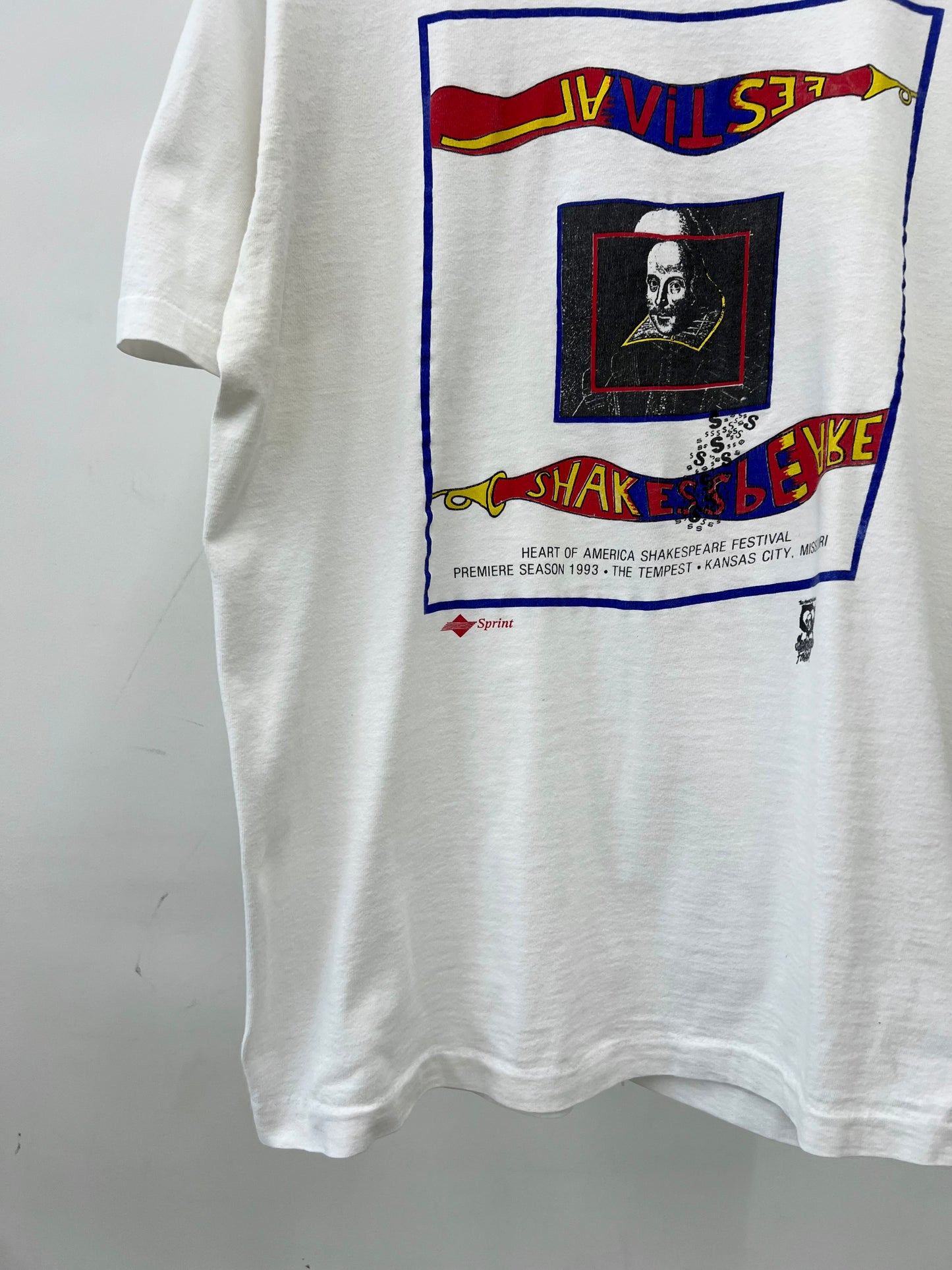 90's SHAKESPEARE FESTIVAL t-shirt "Made in USA"