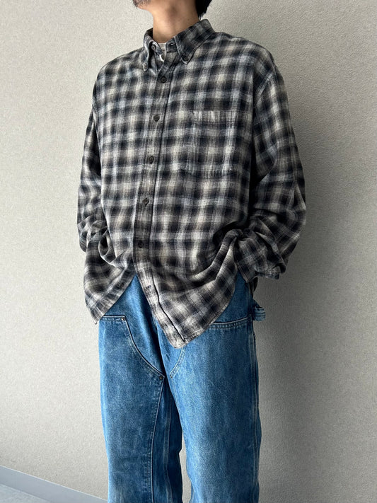00's ST. JOHN'S BAY flannel shirt