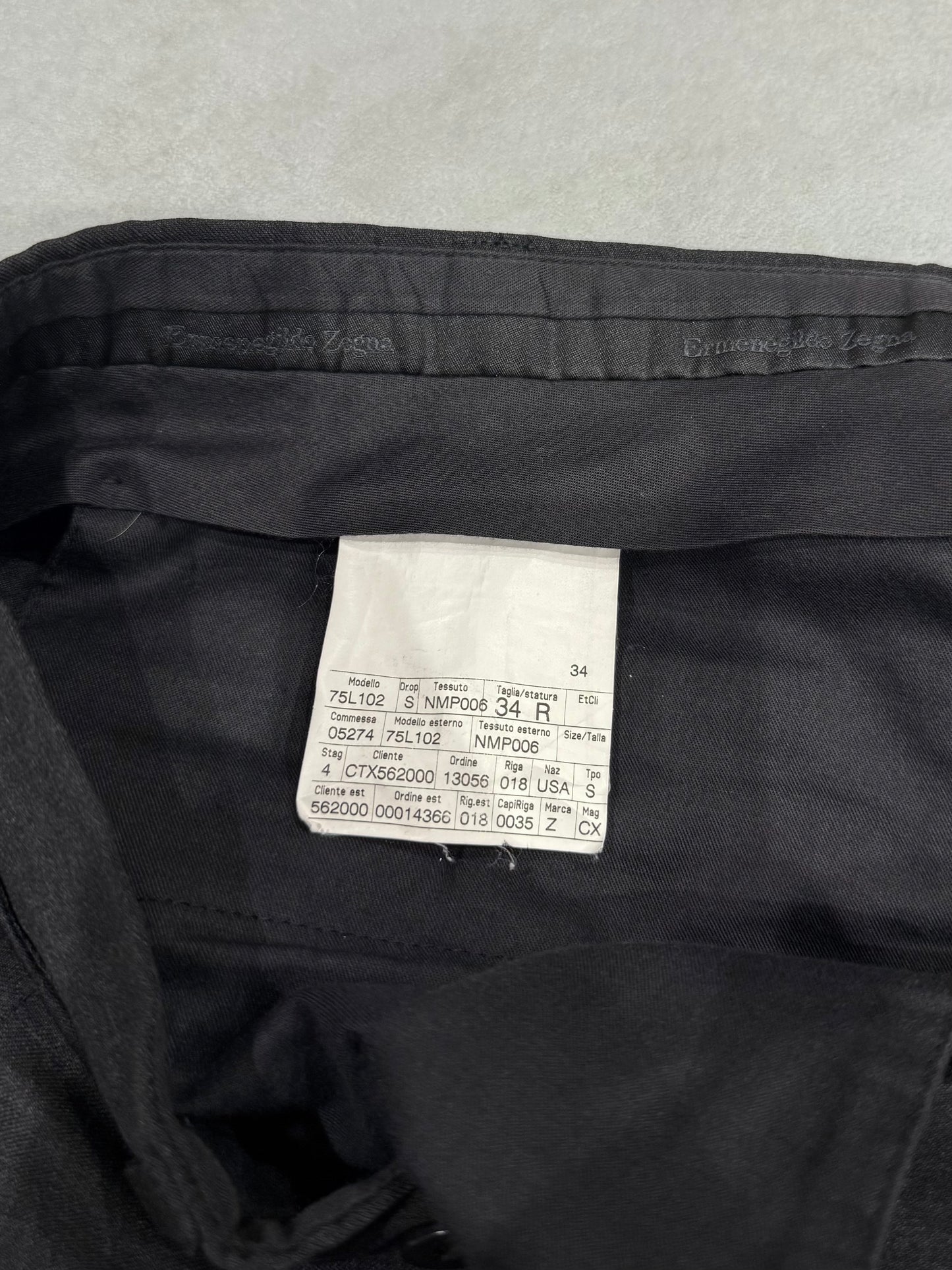 90's Ermenegildo Zegna wool slacks