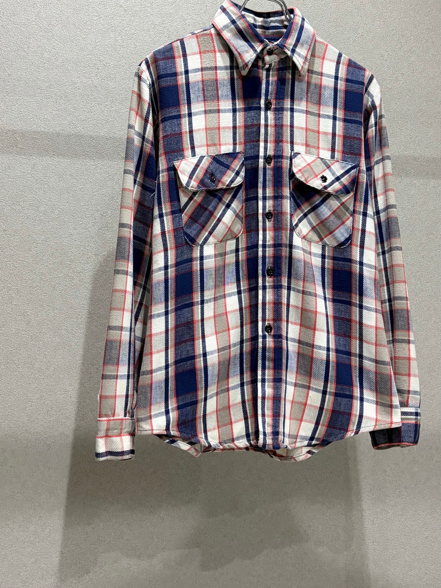 80's FIVE BROTHER flannel shirt "Made in USA"