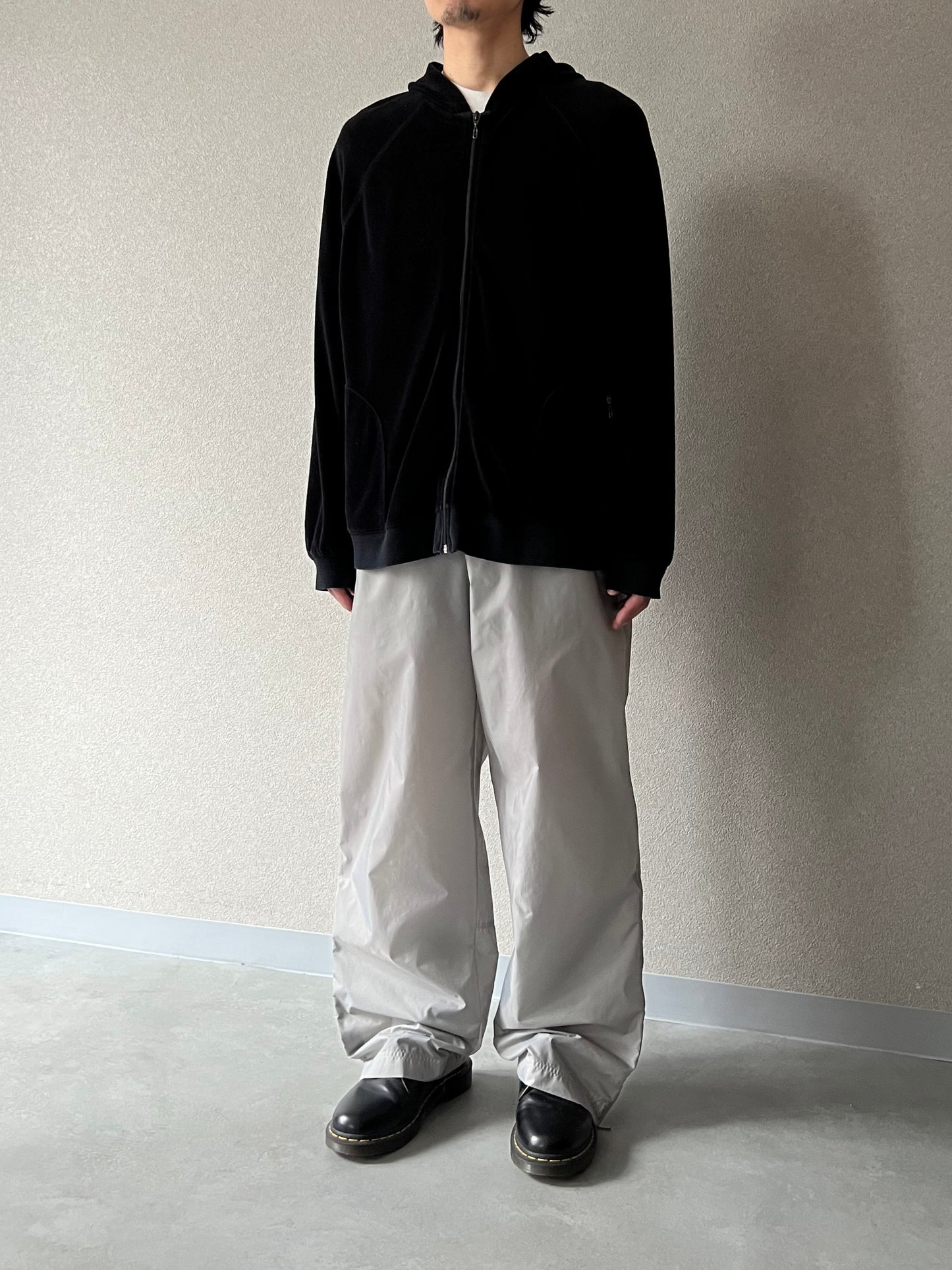 00's mossimo velours hoodie