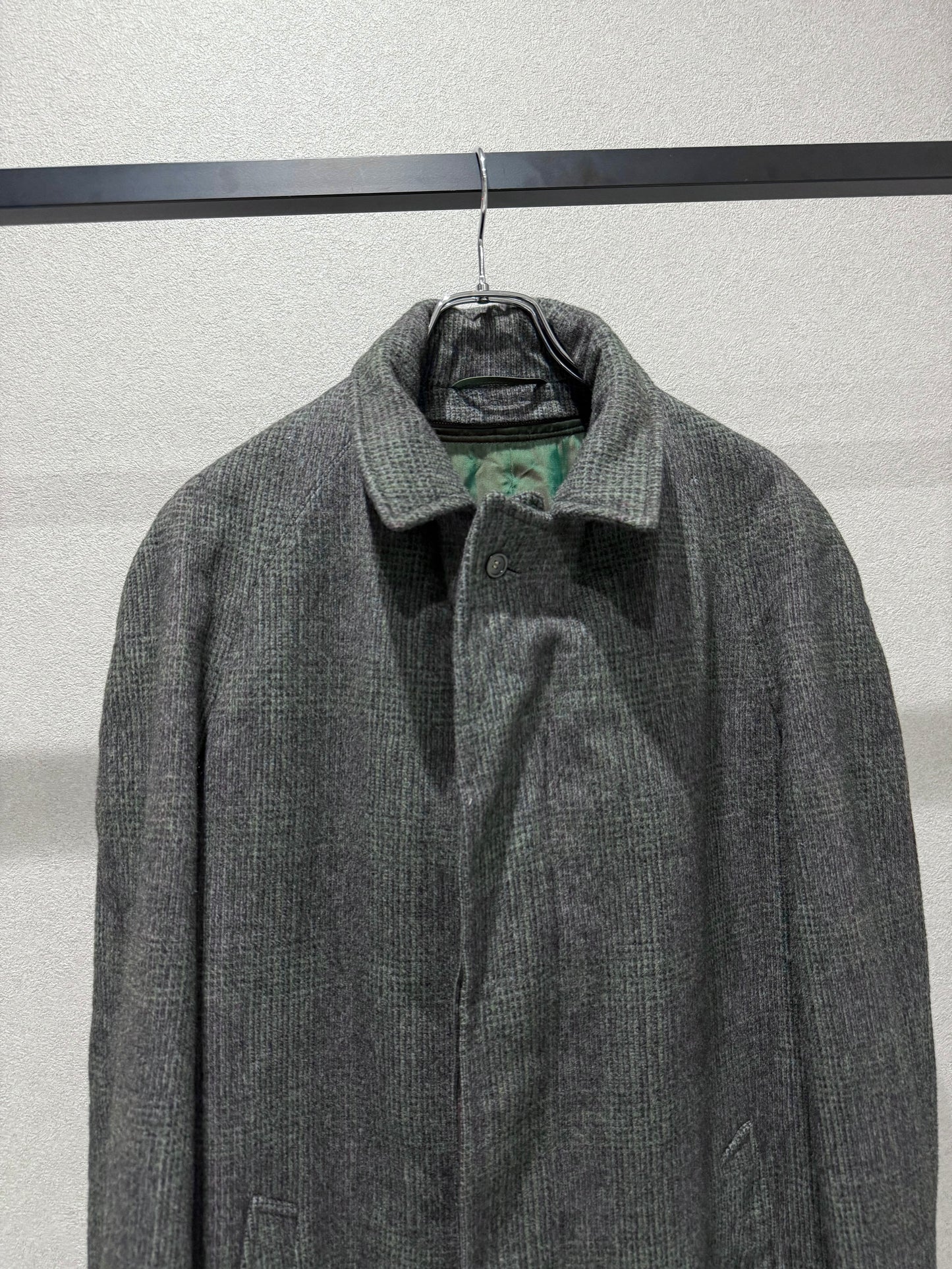 60's VINTAGE wool chester coat