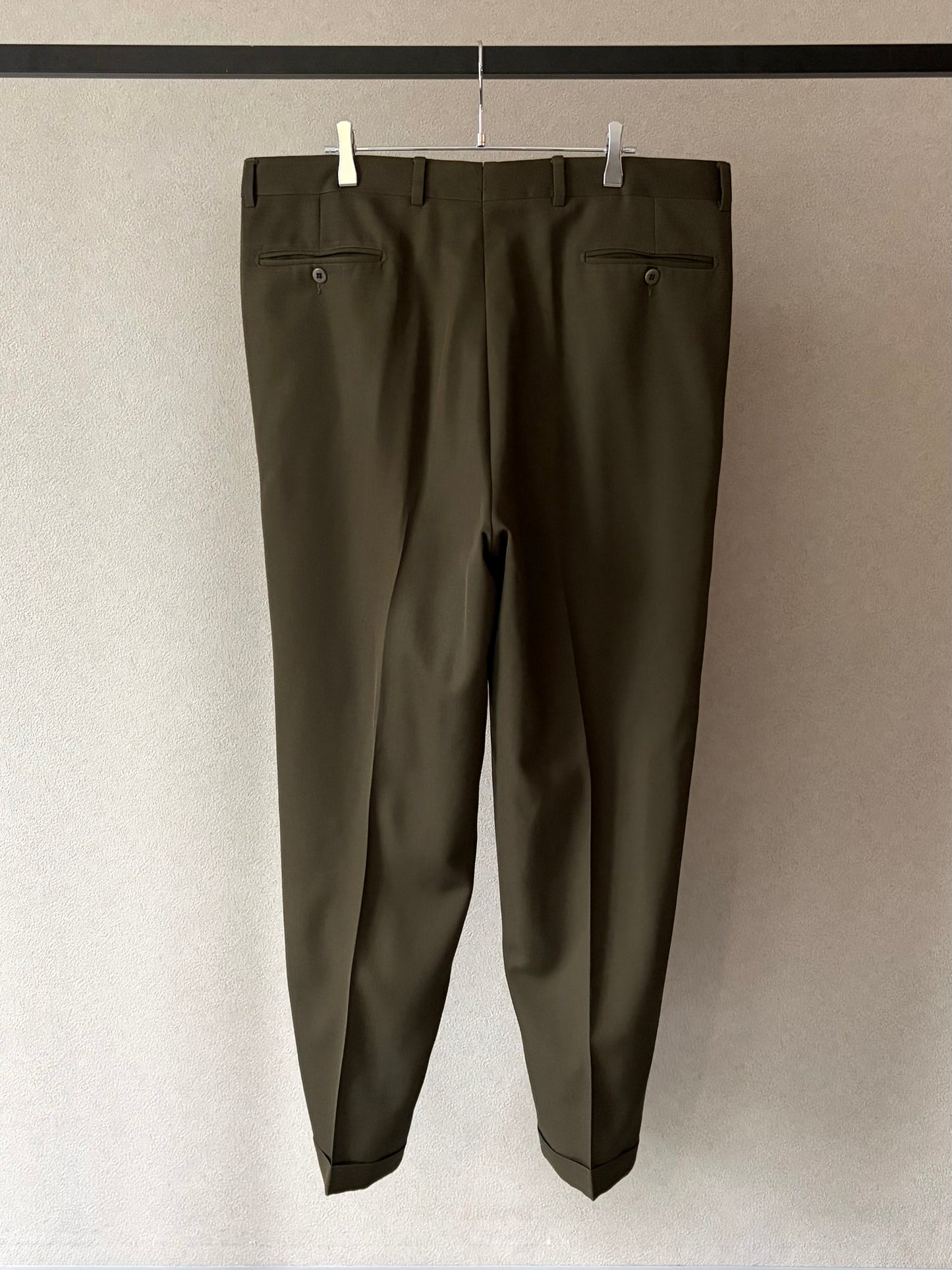 80's GIVENCHY wool slacks "Made in USA"
