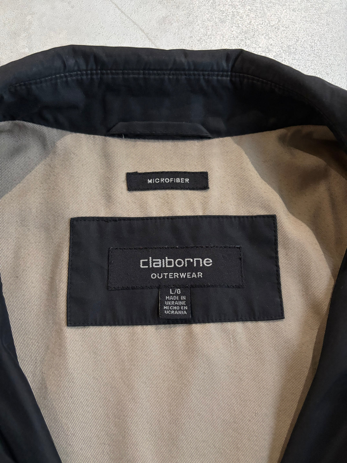 00's Claiborne drizzler jacket
