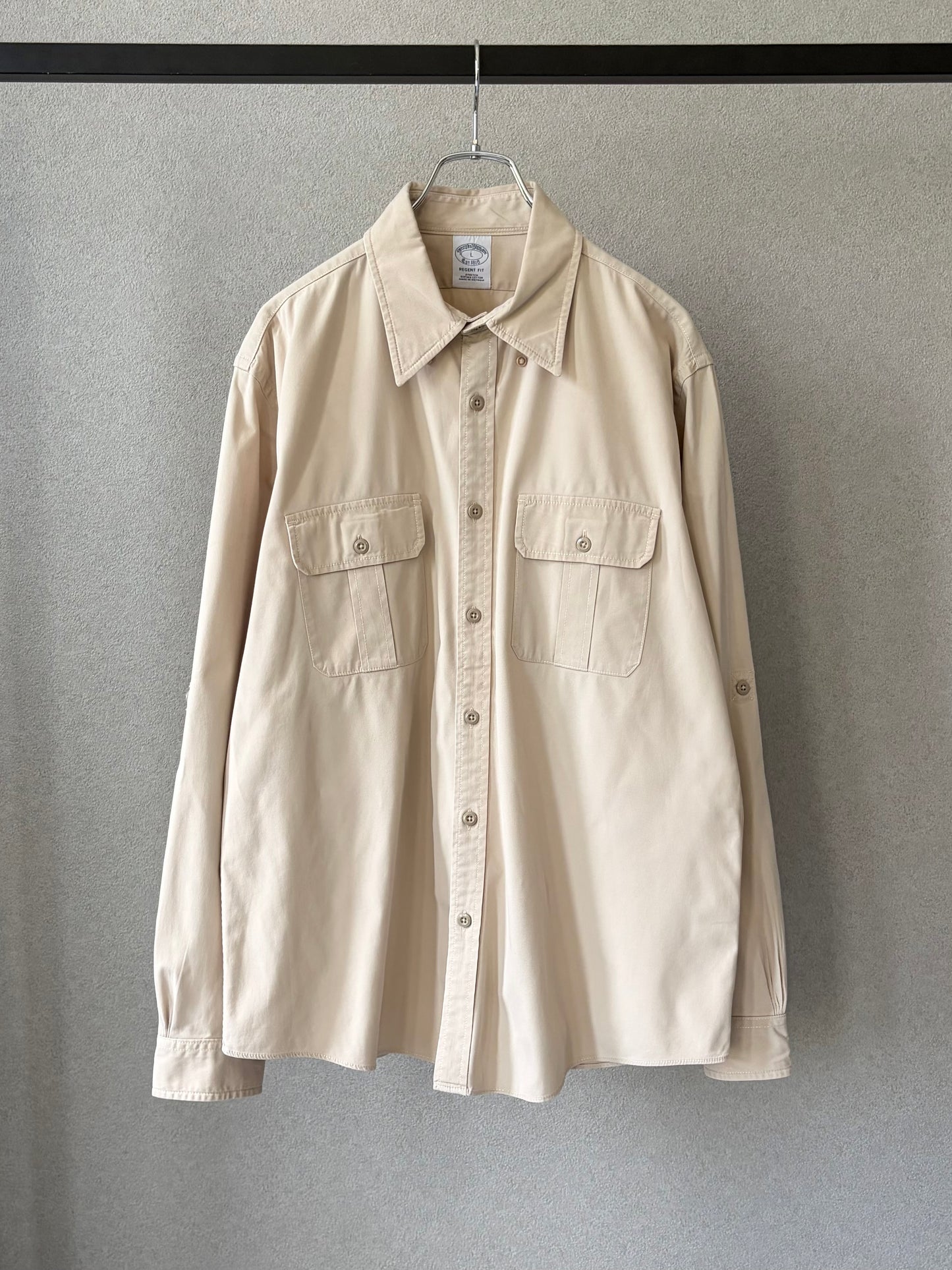 00's Brooks Brothers safari shirt