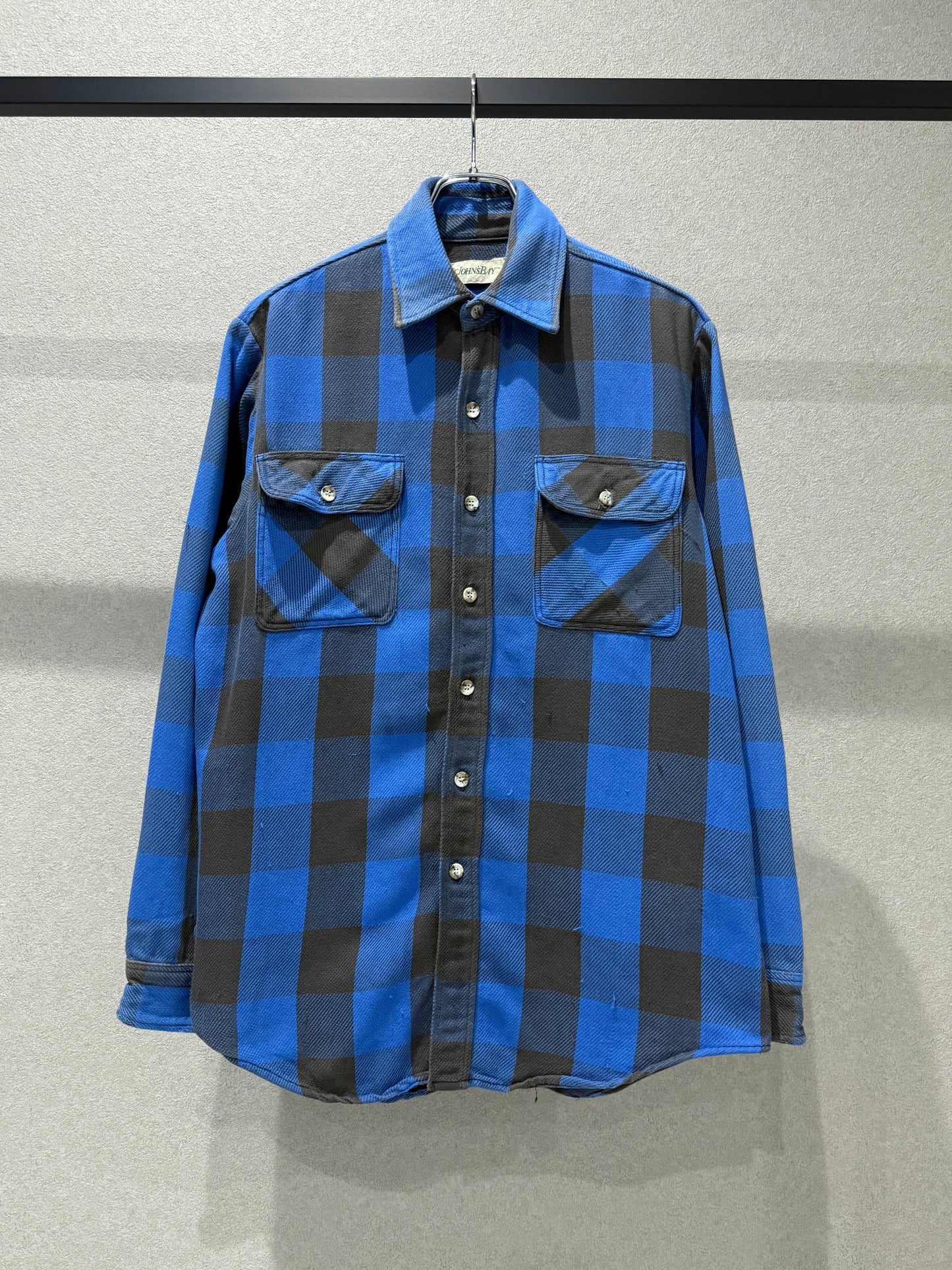 90's ST.JOHN'S BAY flannel shirt "Made in USA"