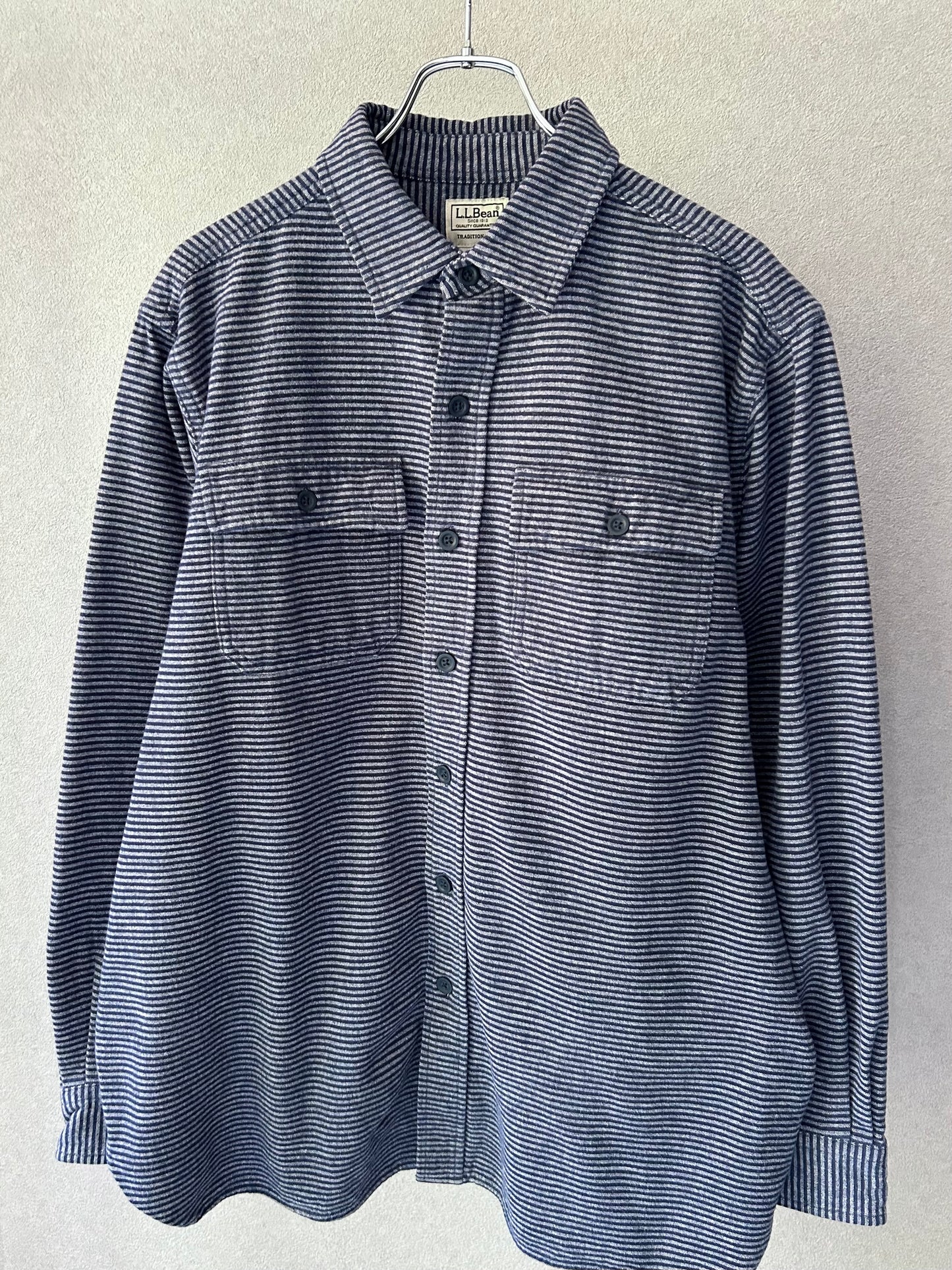 00's L.L.Bean chamois cloth shirt