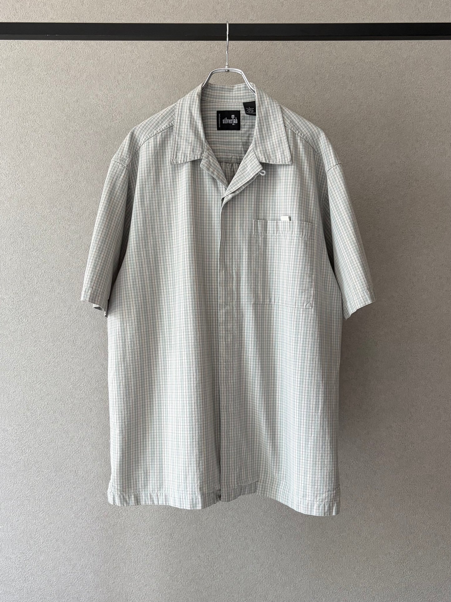 00's Levi's silverTab open collar shirt