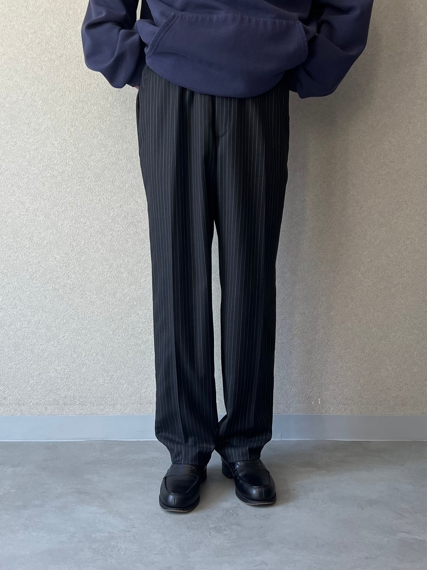 90's ARMANI COLLEZIONI wool slacks "Made in ITALY"