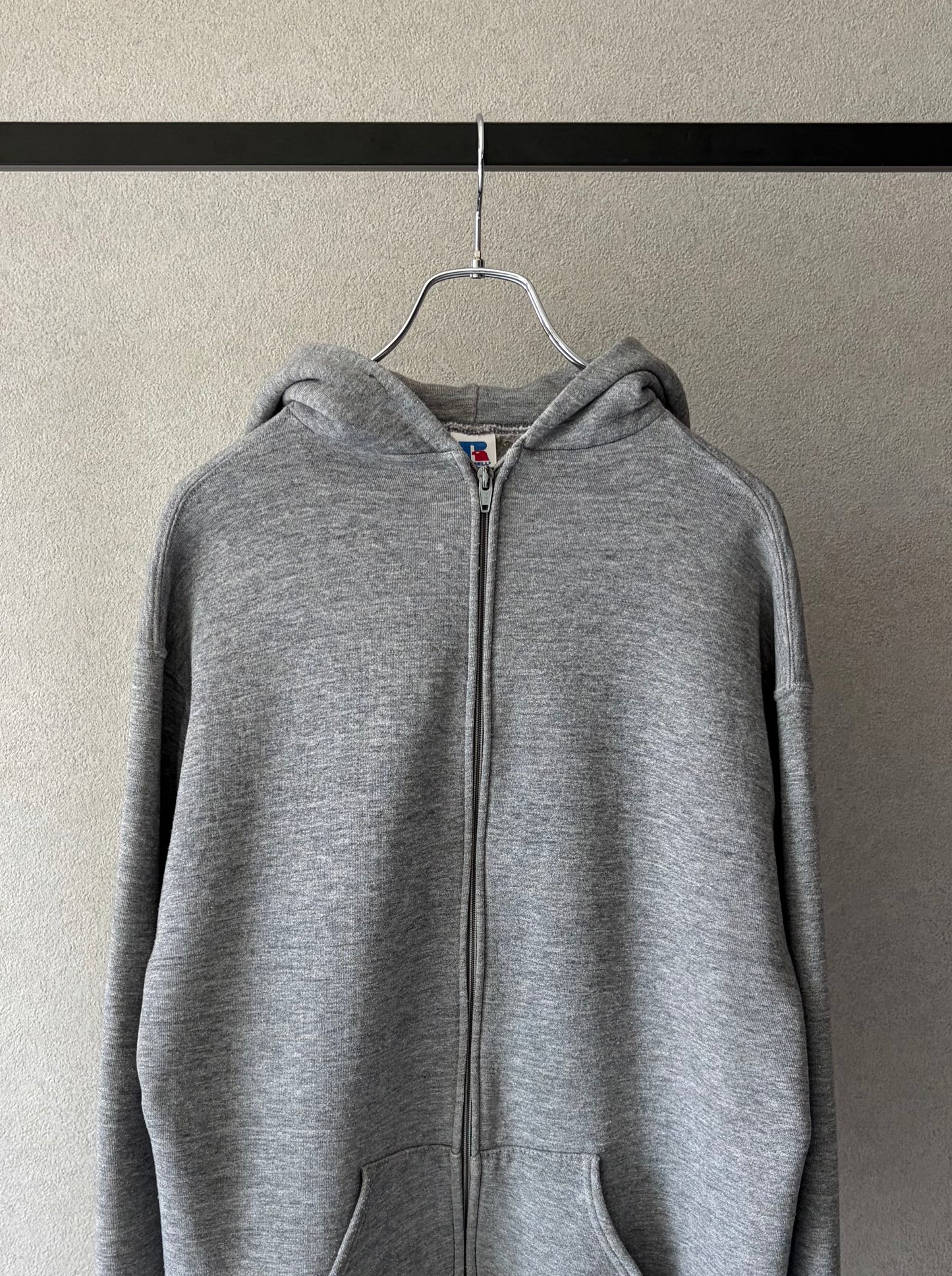 80's RUSSELL zip up sweat hoodie "Made in USA"