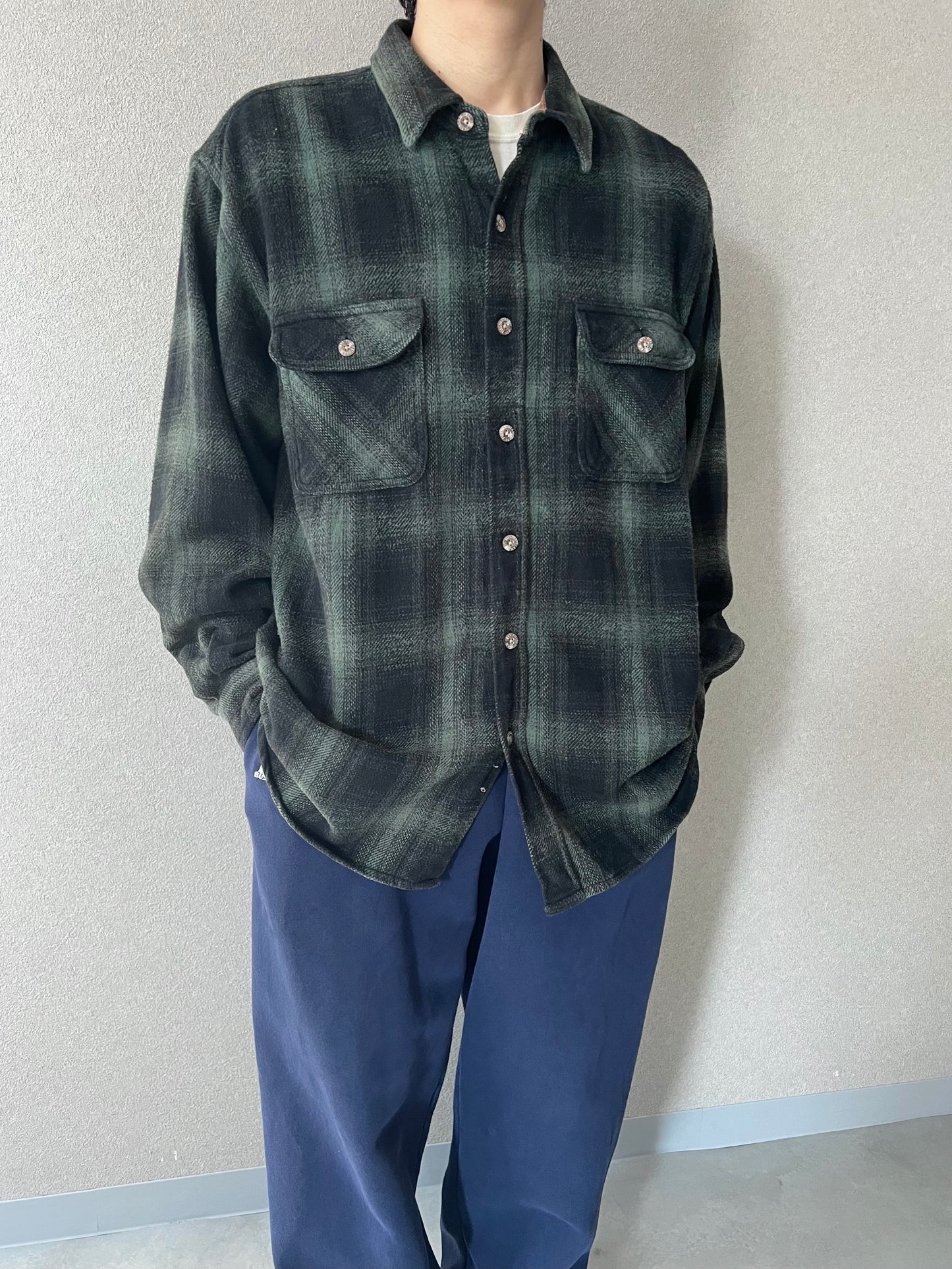 90's FIELD&STREAM flannel shirt