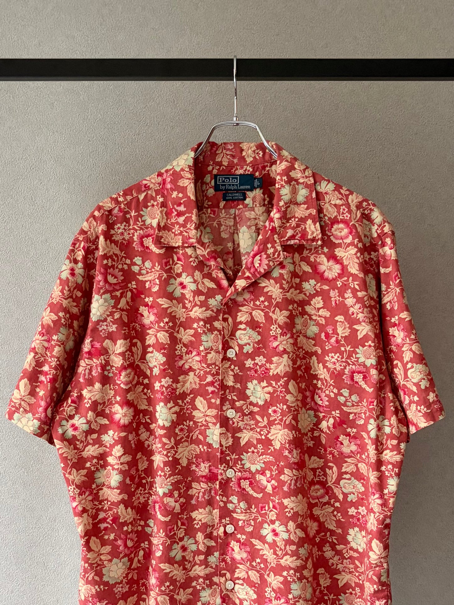 90's Polo Ralph Lauren open collar shirt "CALDWELL"