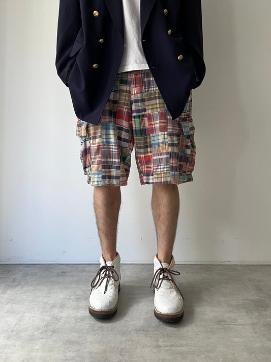00's GAP patchwork cargo shorts