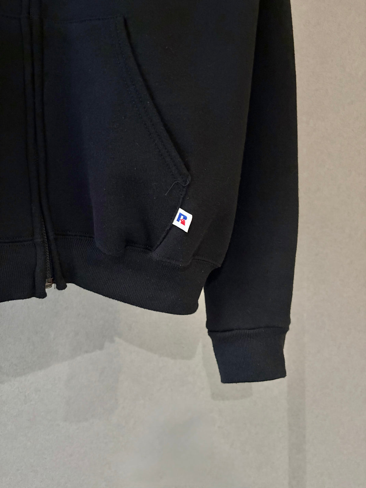 80's RUSSELL zip up sweat hoodie "Made in USA"