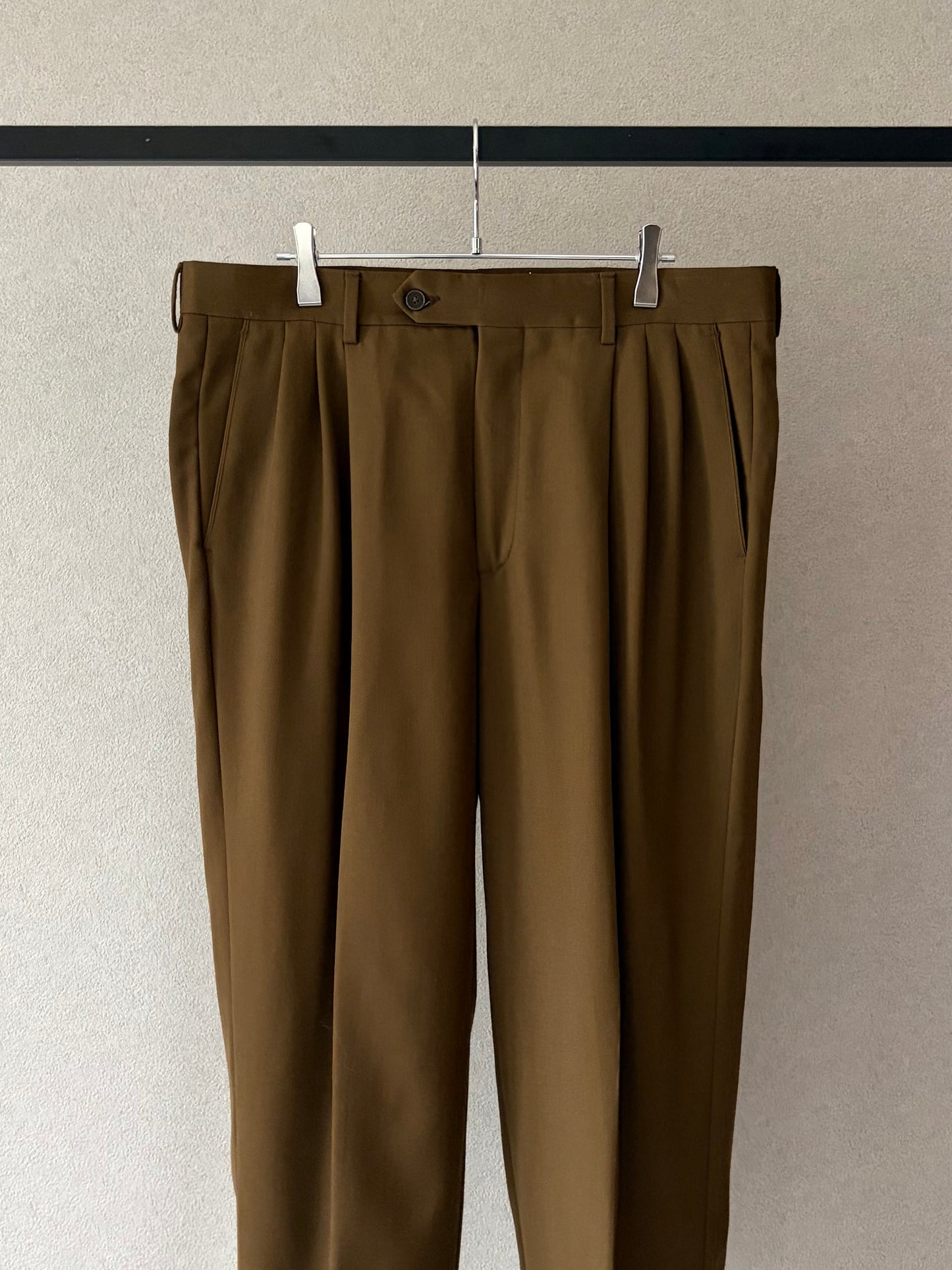 80's GIVENCHY wool slacks "Made in USA"