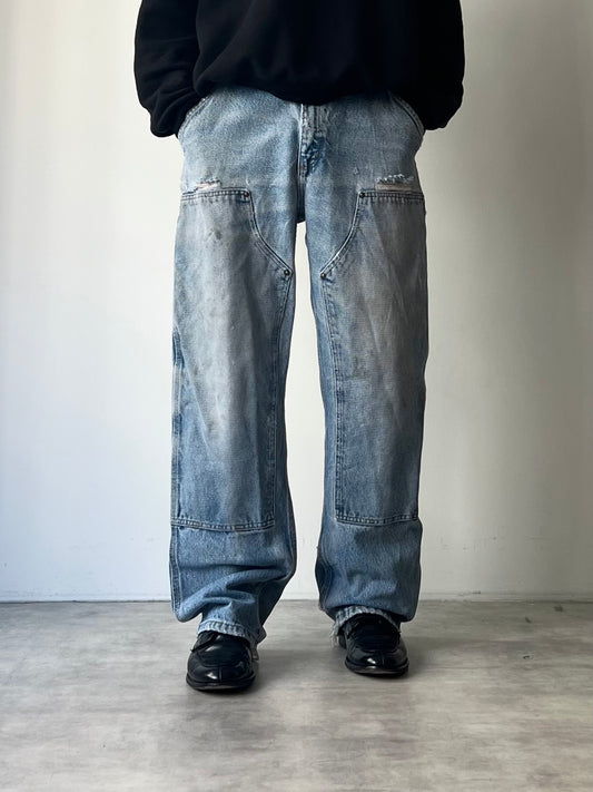 00's carhartt double knee denim painter pants