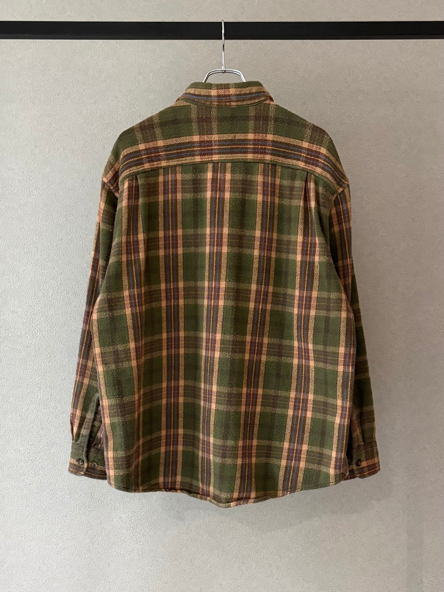00's ST.JOHN'S BAY flannel shirt