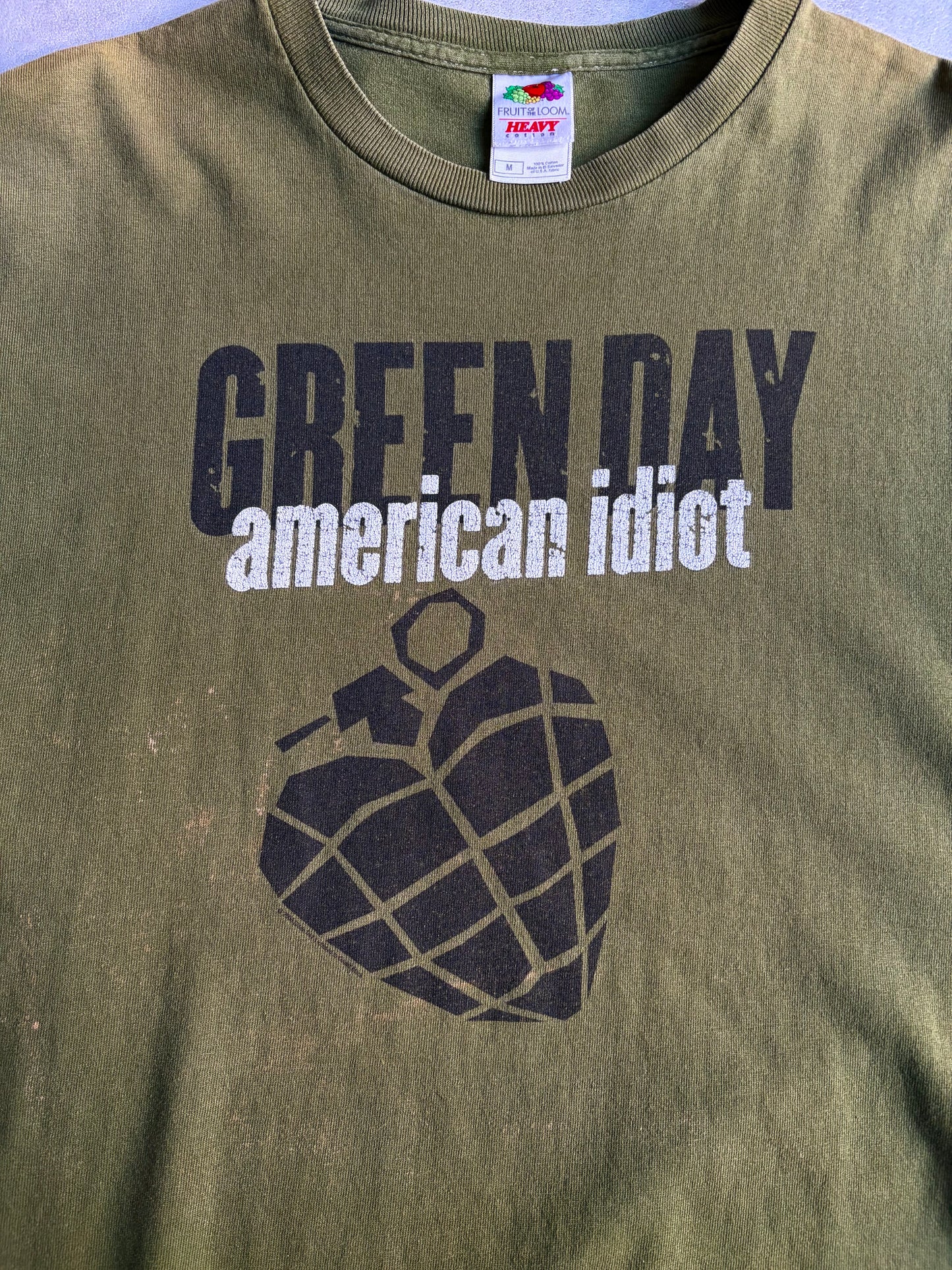 00's GREEN DAY music t-shirt