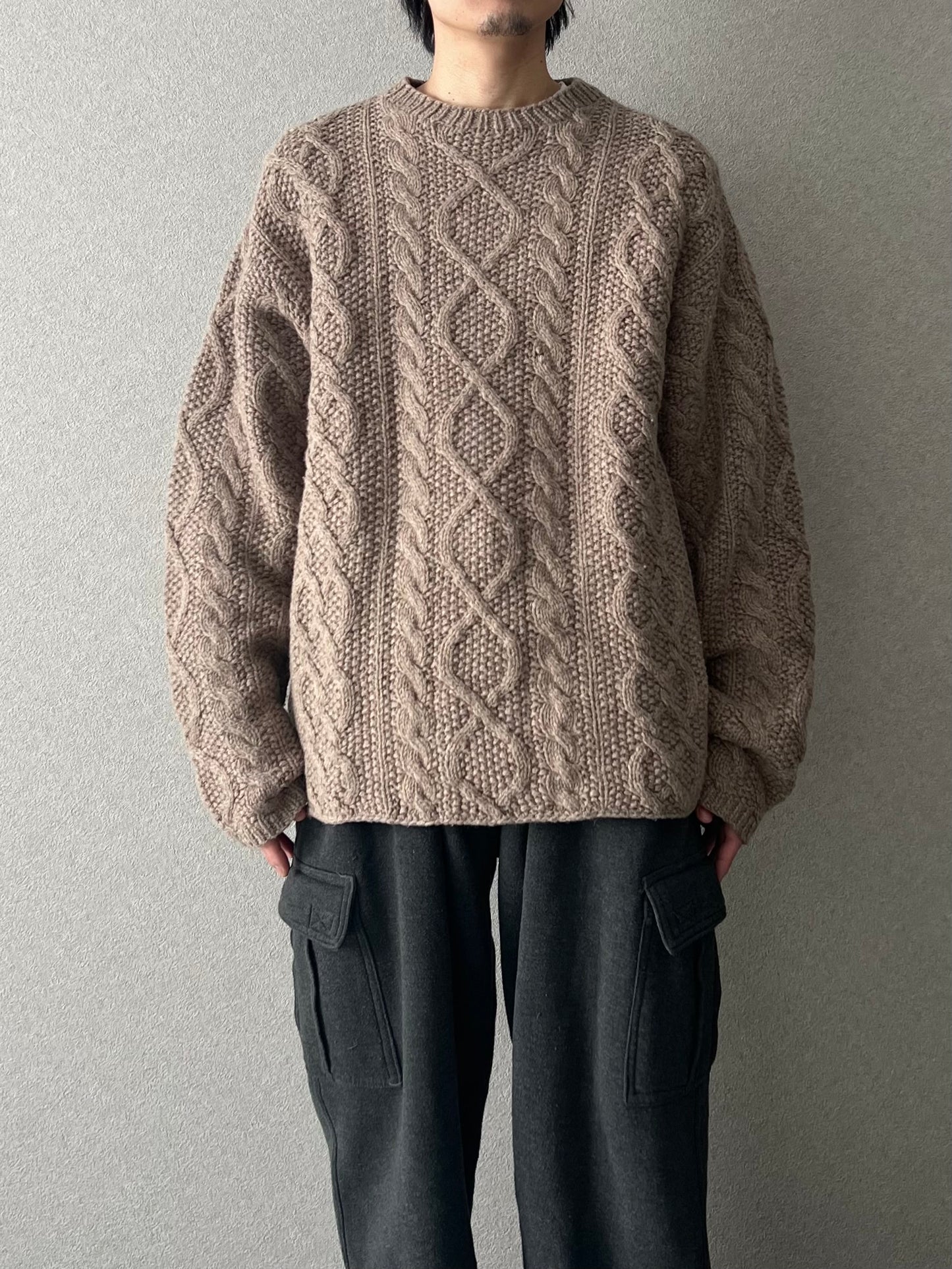 90's J.CREW shetland wool knit