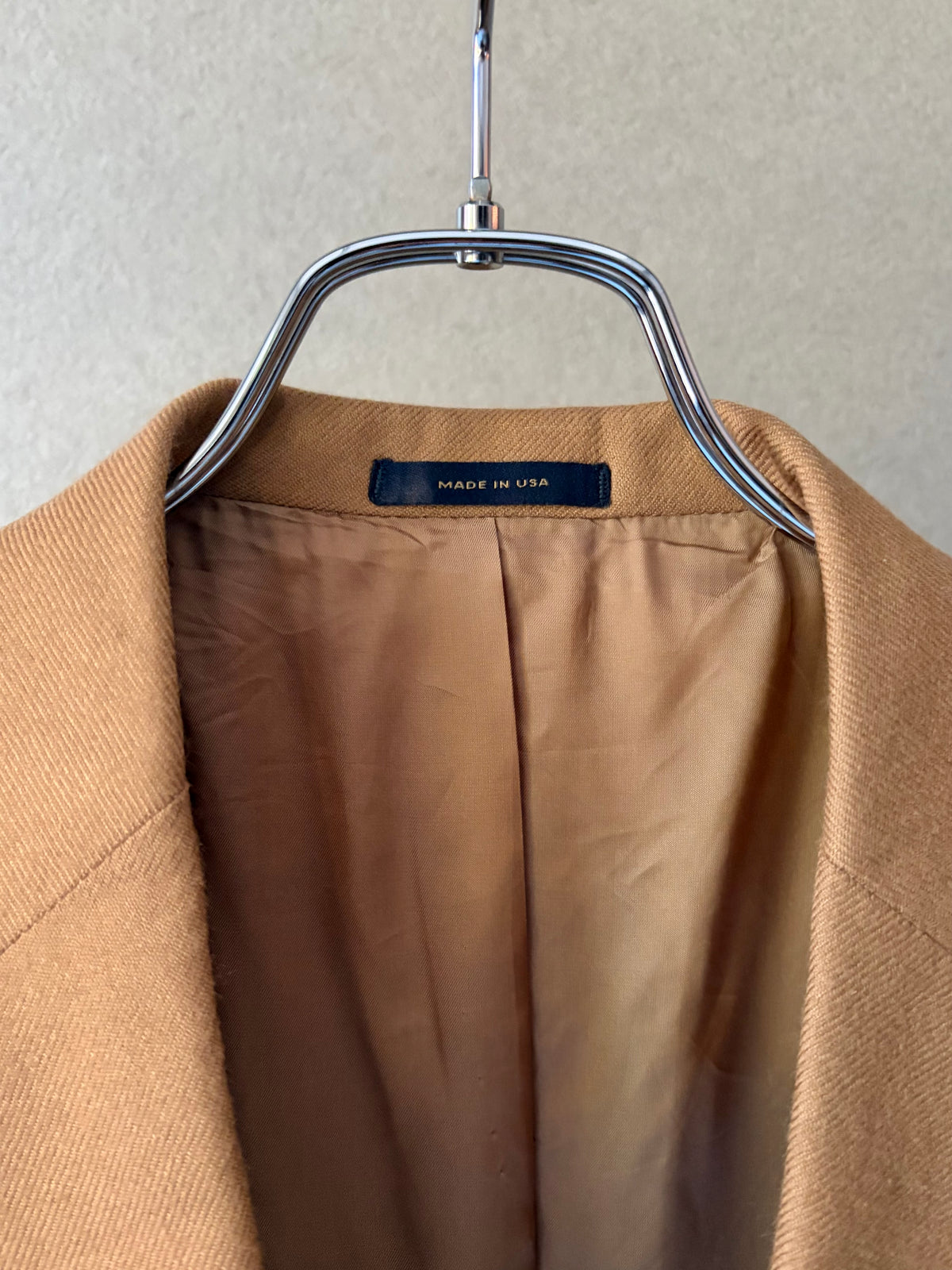 90's Dillard's × Loro Piana cashmere tailored jacket "Made in USA"