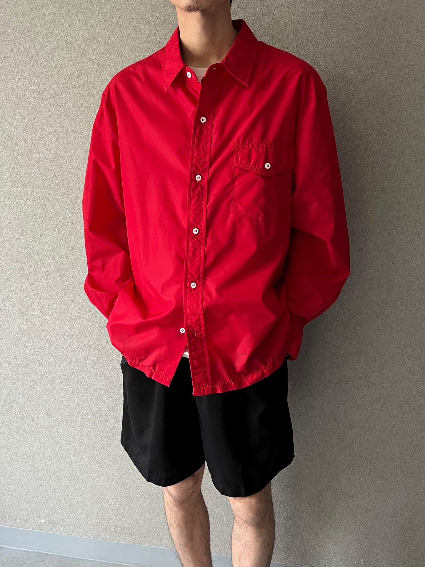 80's L.L.Bean nylon shirt