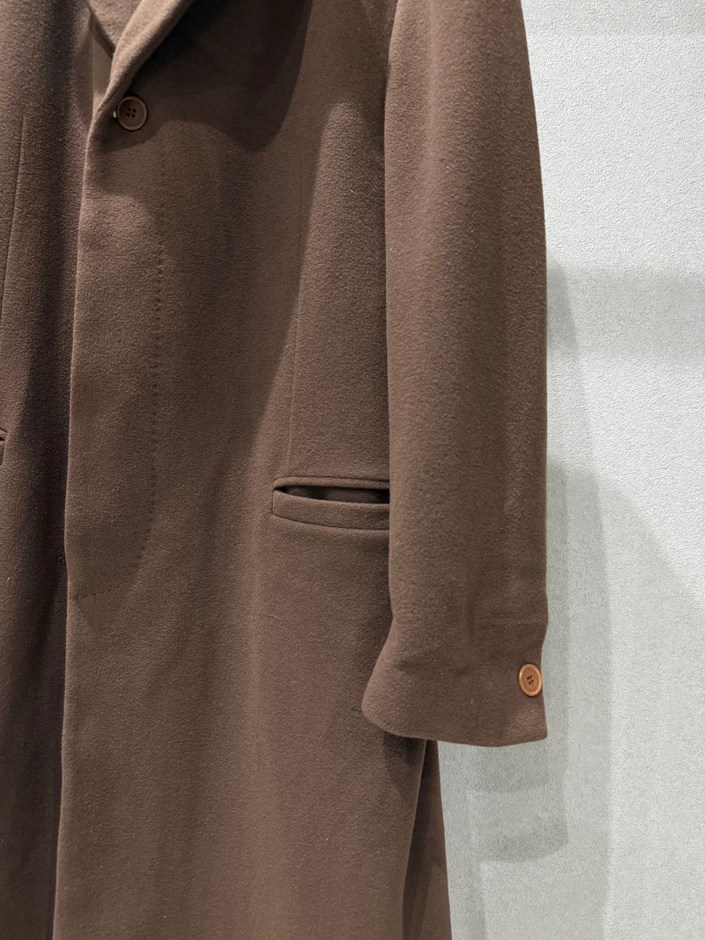 90's VERSACE chester coat "Made in ITALY"