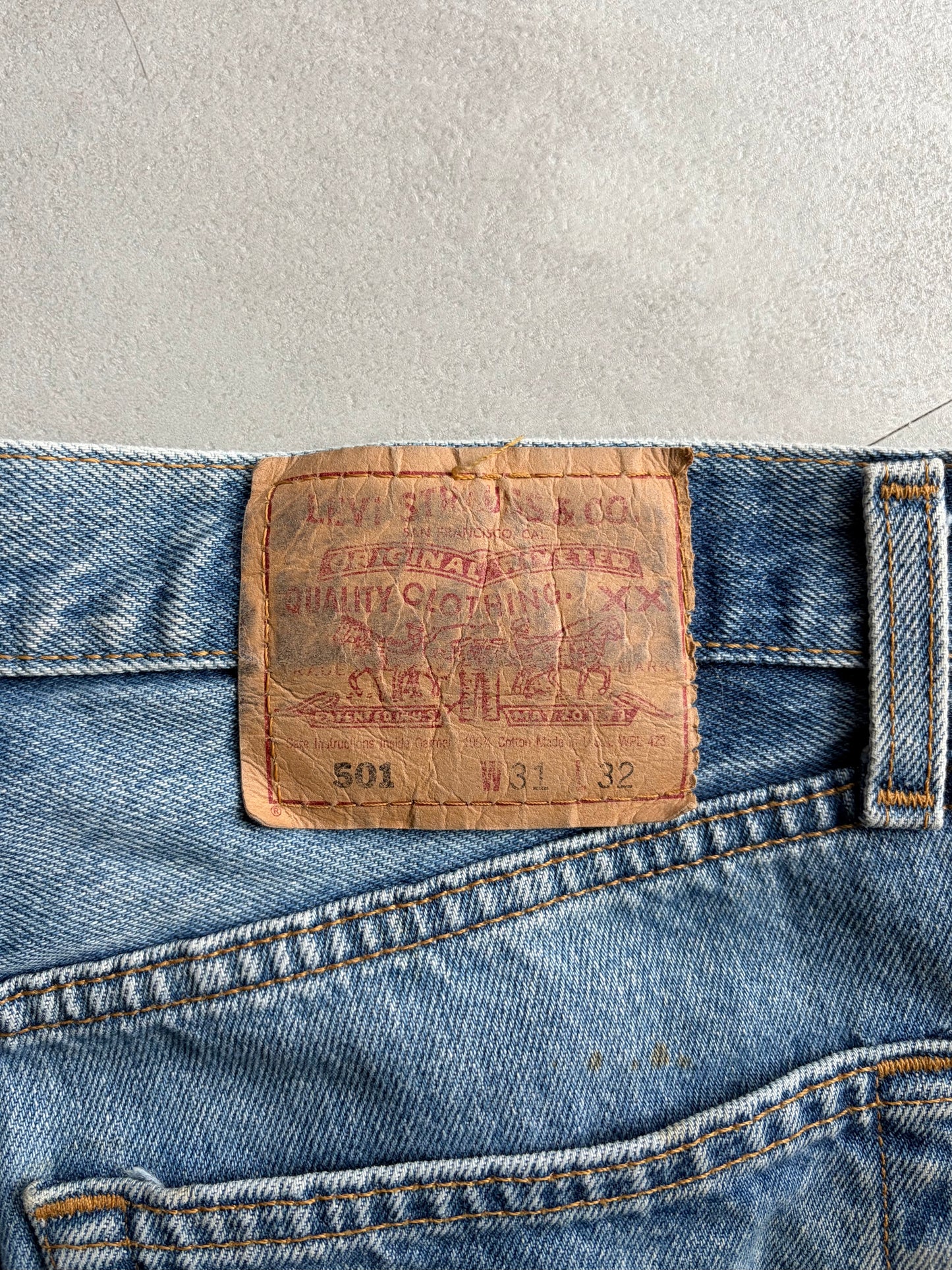 90's Levi's 501 denim pants "Made in USA"