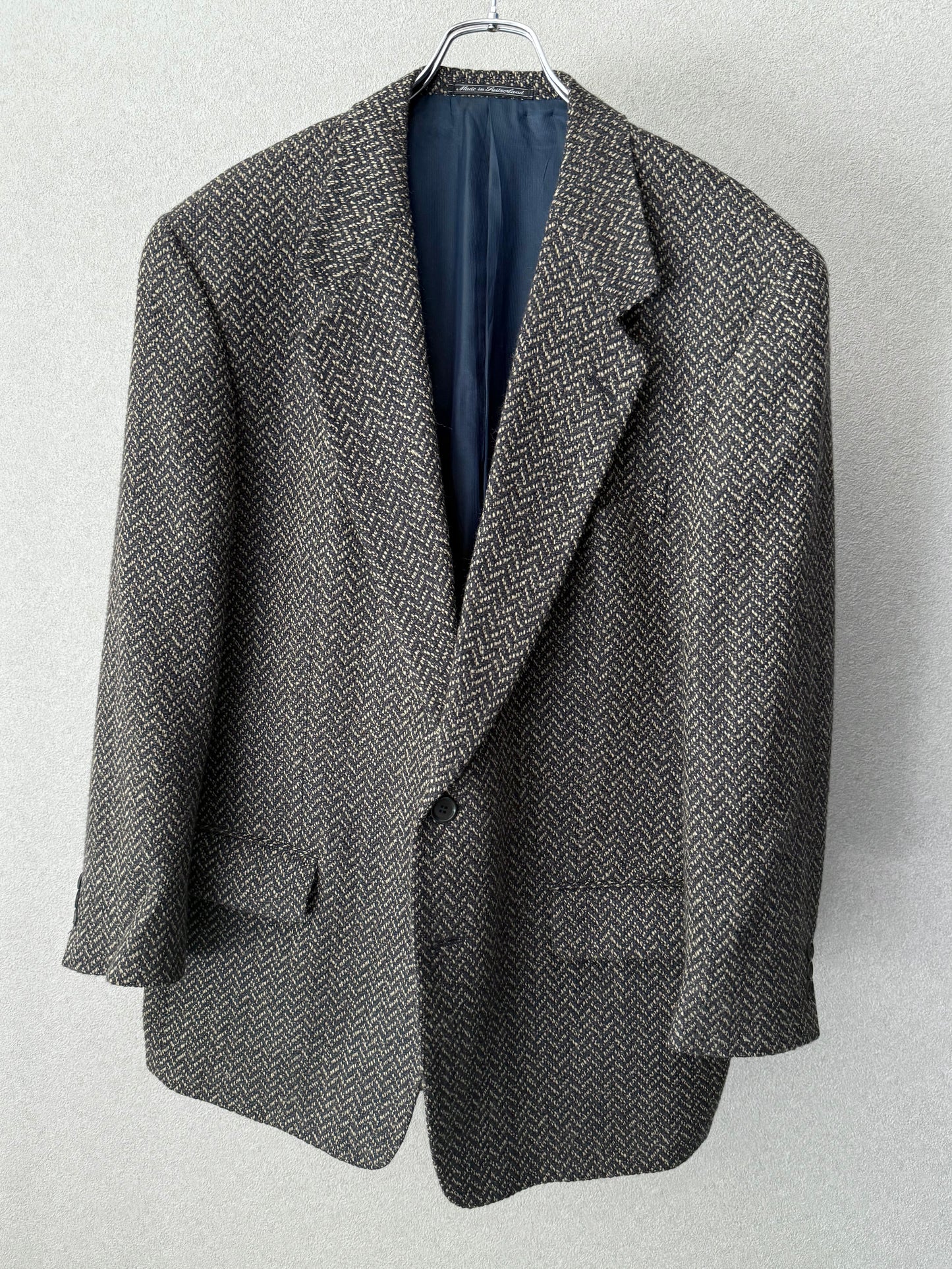 90's Ermeneglido Zegna silk tailored jacket