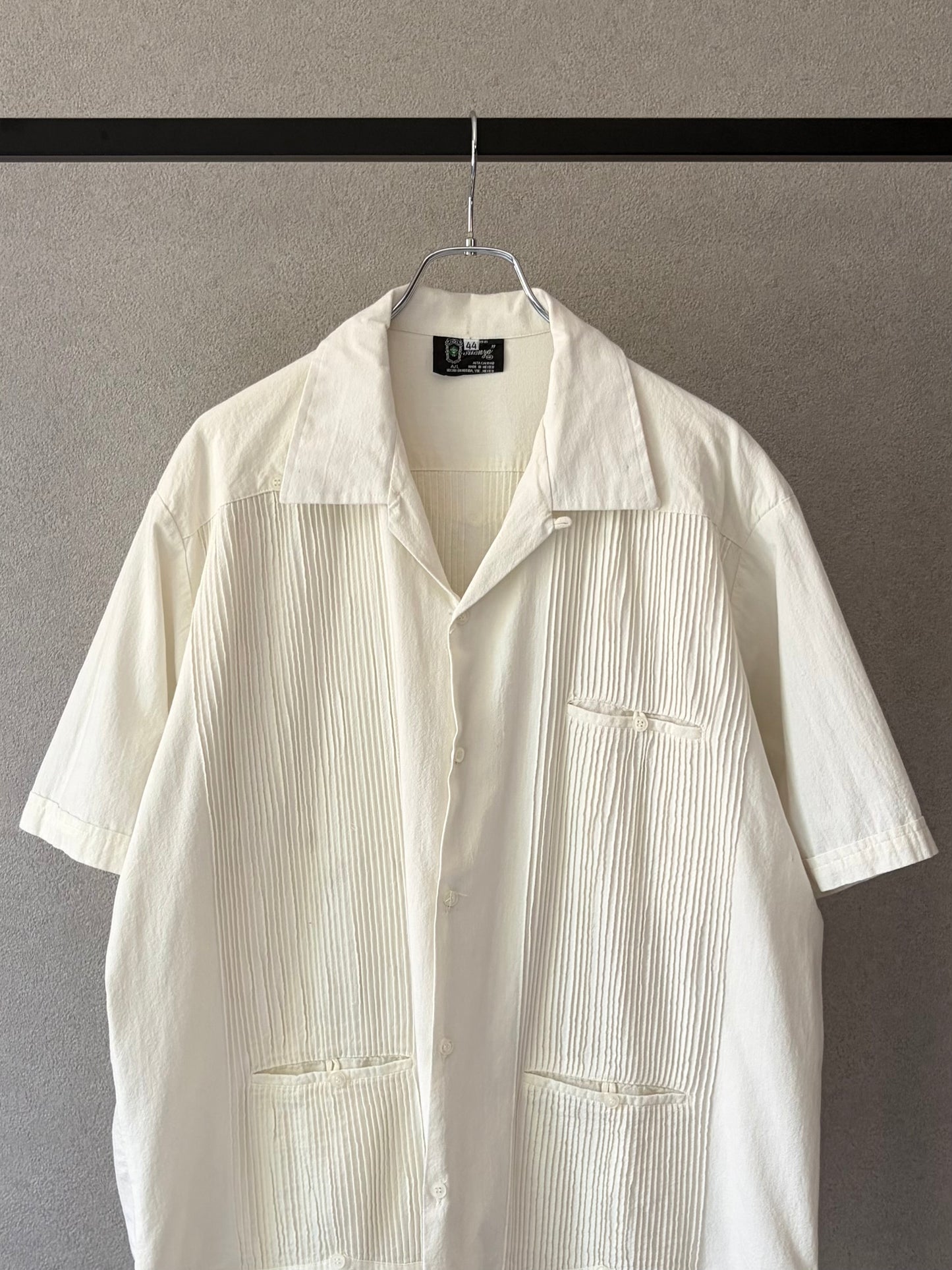 80's Alonzo guayabera shirt