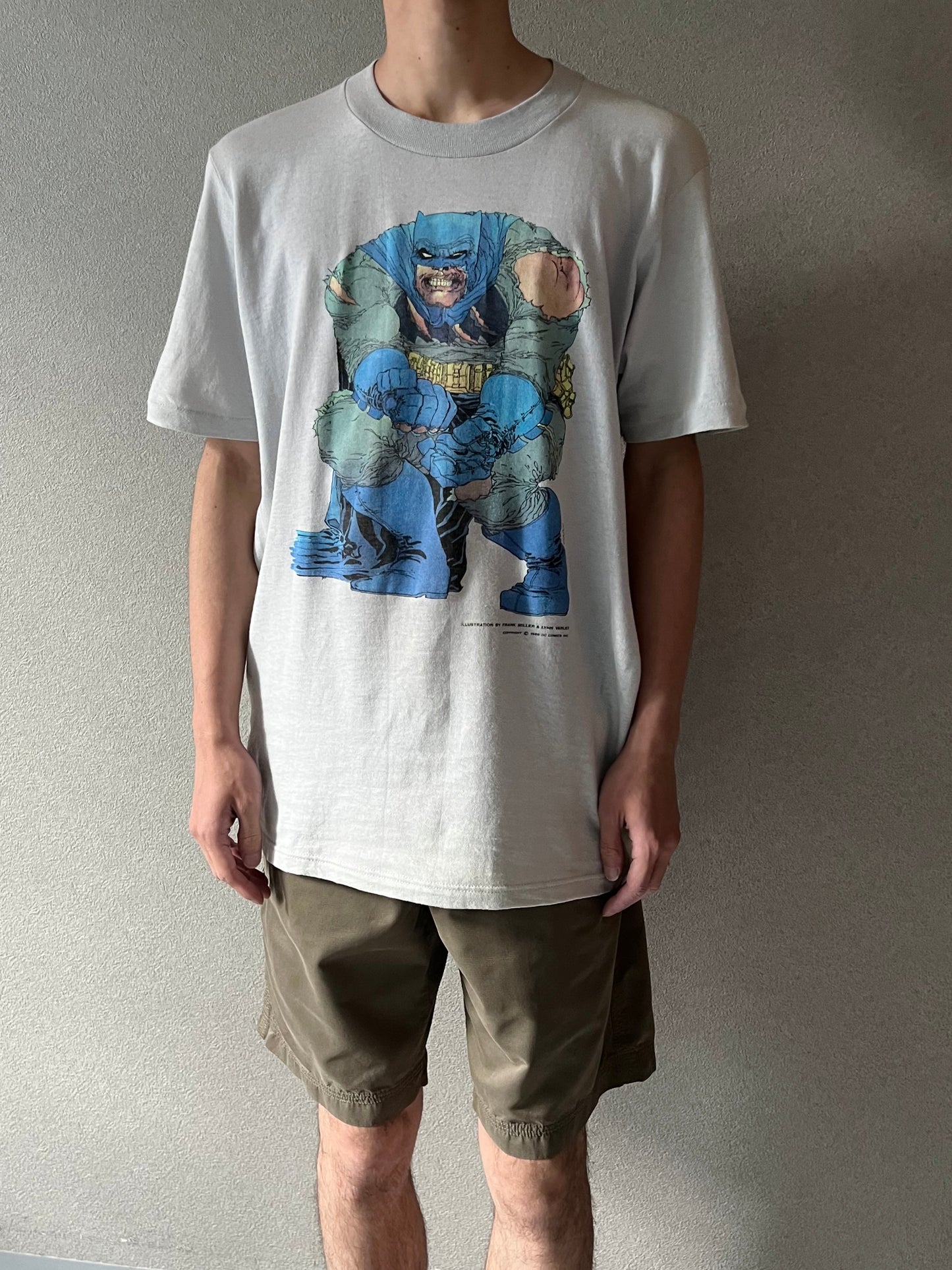 80's BATMAN THE DARK KNIGHT FRANK MILLER t-shirt "Made in USA"