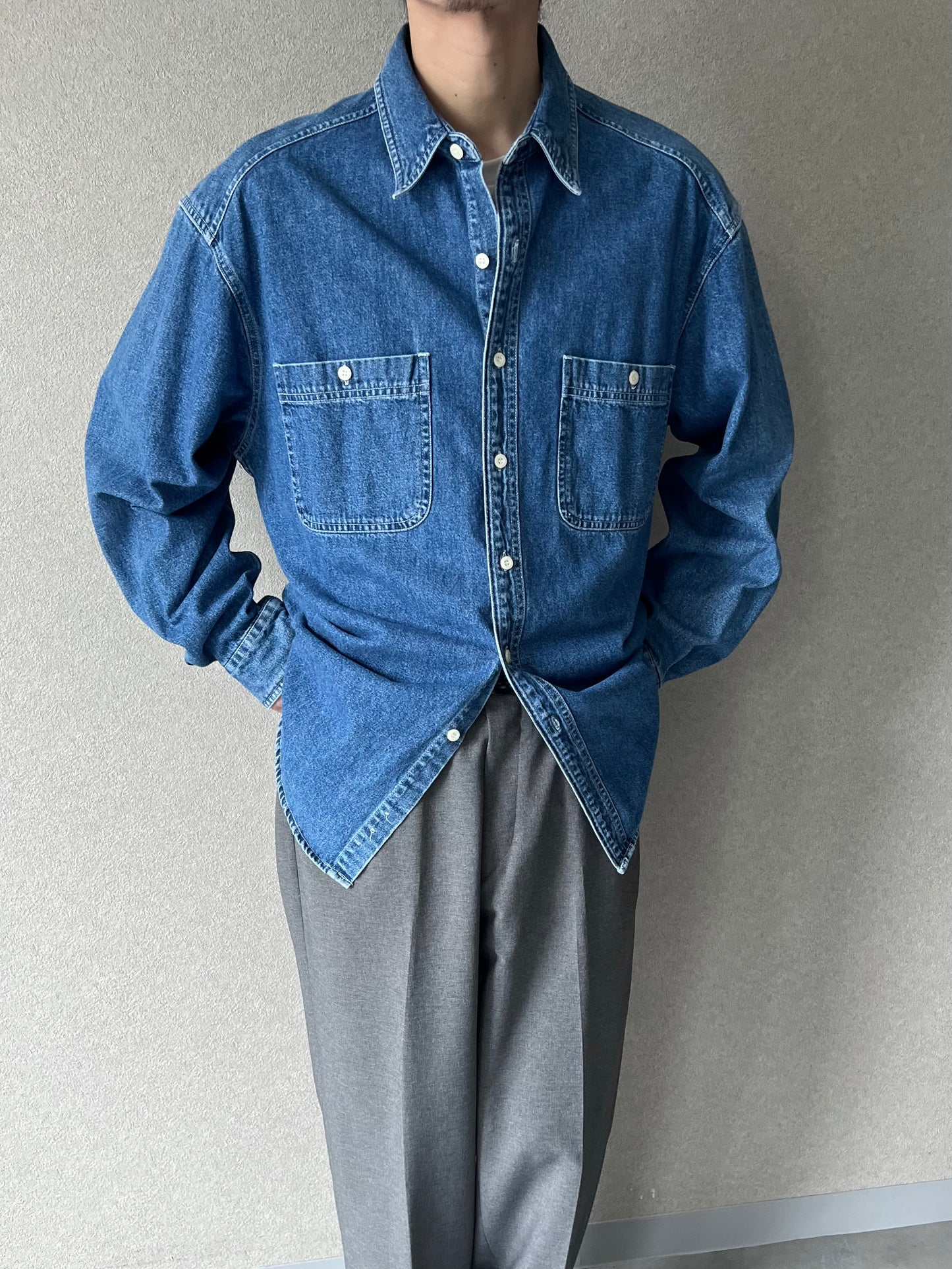 90's〜 GAP denim shirt
